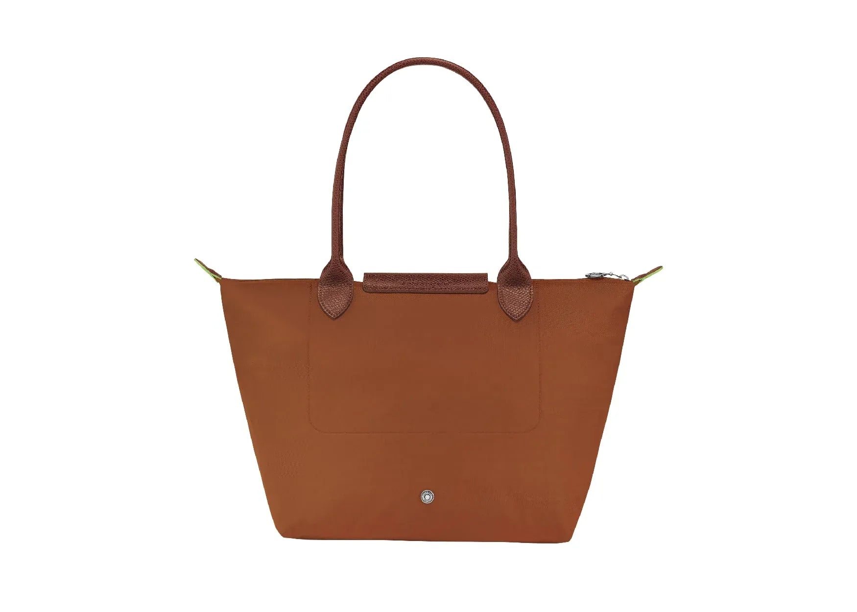 Longchamp Le Pliage Green Medium Tote Bag Cognac - Sneaker Türkiye