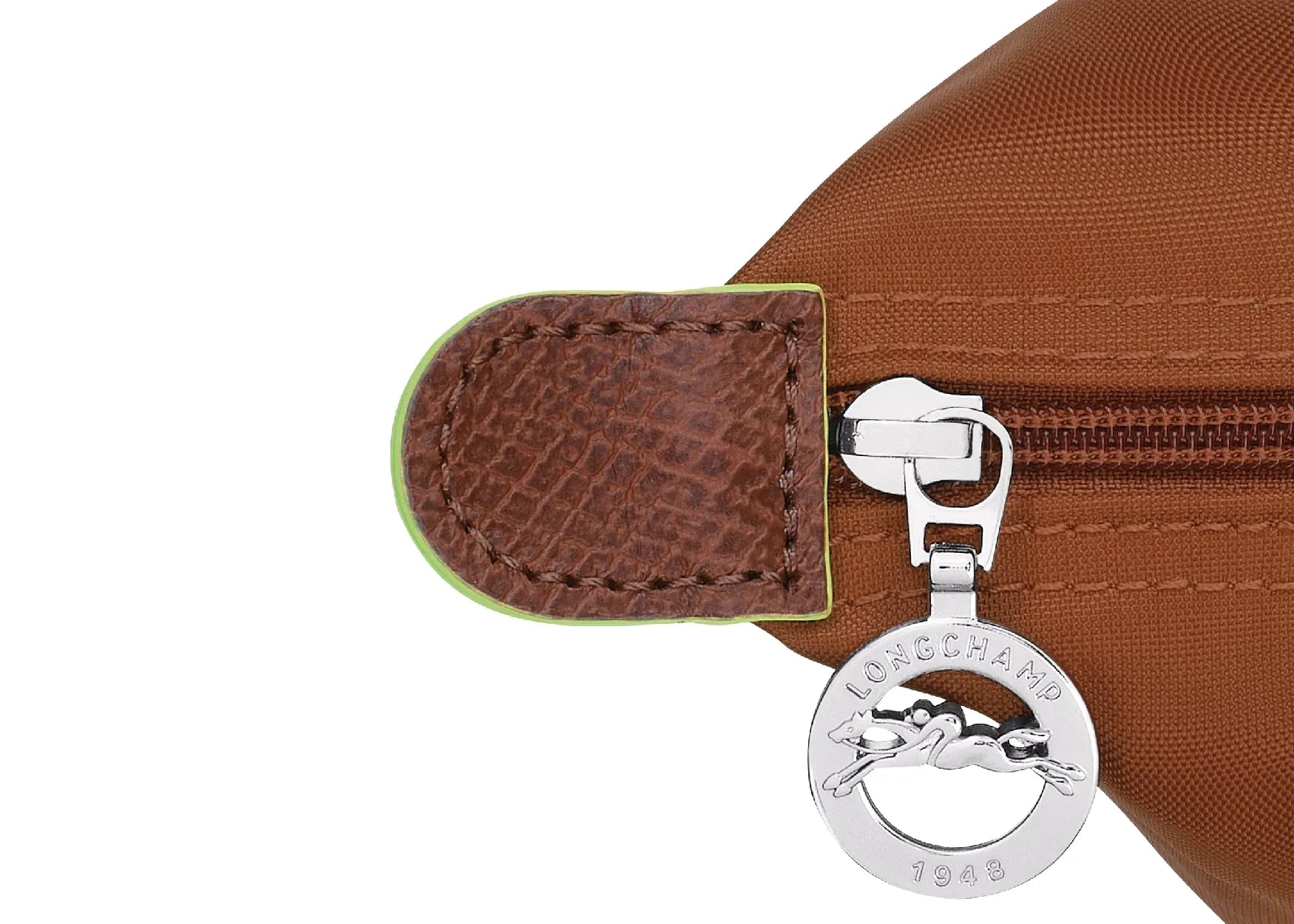Longchamp Le Pliage Green Medium Tote Bag Cognac - Sneaker Türkiye