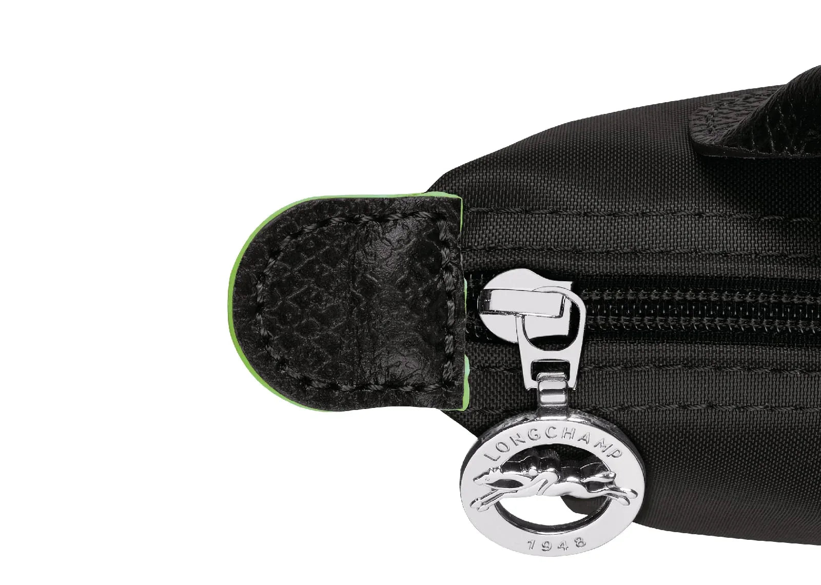 Longchamp Le Pliage Green Pouch With Handle Black - Sneaker Türkiye