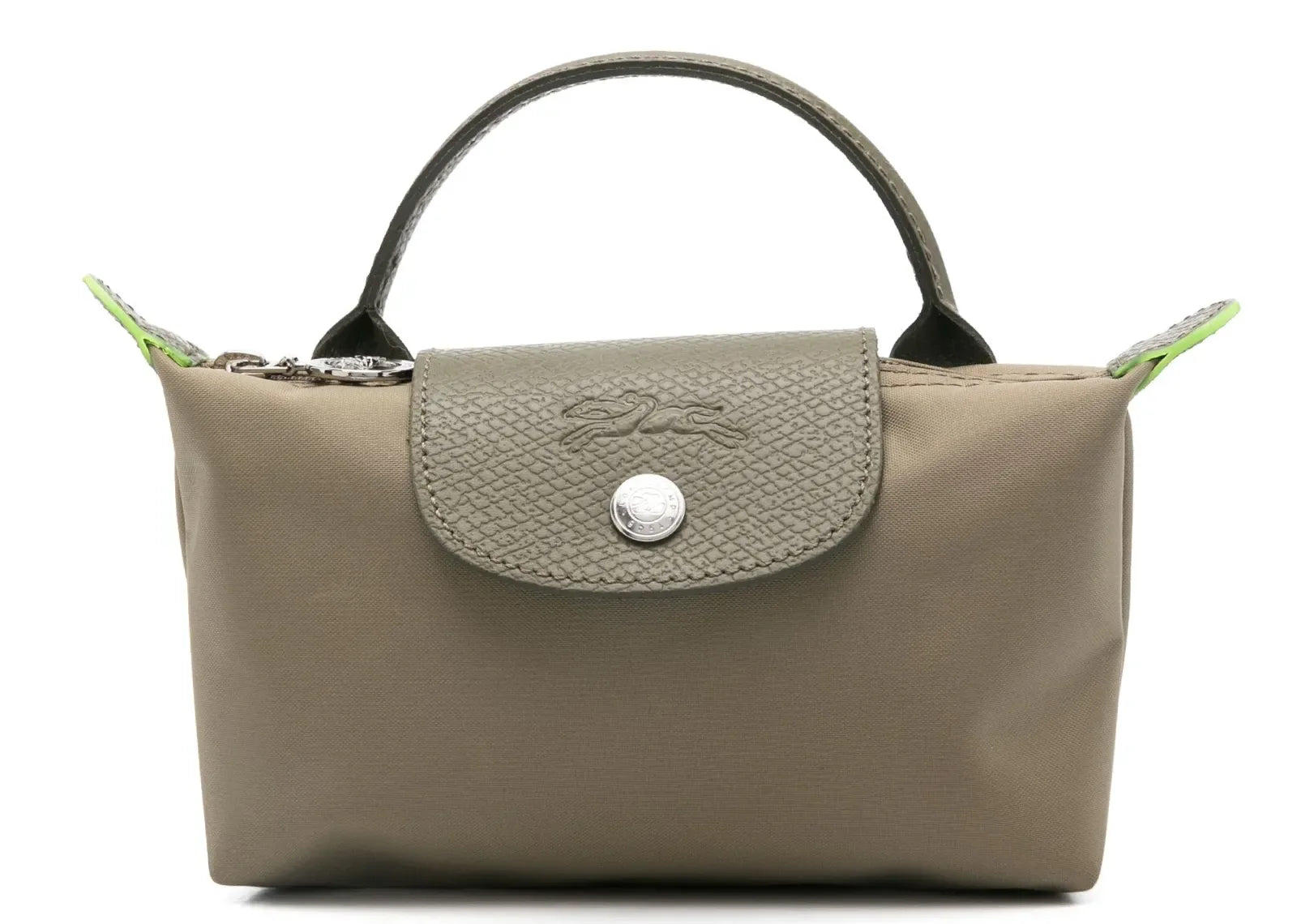 Longchamp Le Pliage Green Pouch With Handle Artichoke - Sneaker Türkiye