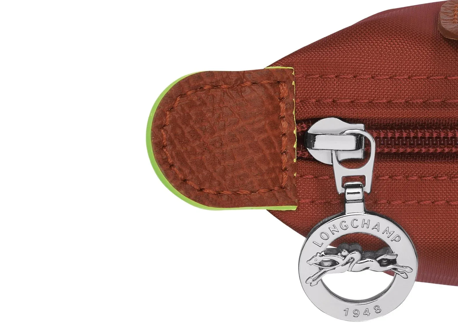 Longchamp Le Pliage Green Pouch With Handle Chestnut - Sneaker Türkiye