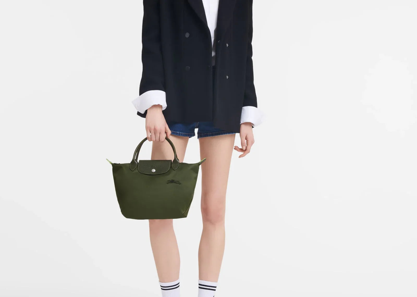Longchamp Le Pliage Green Small Handbag Forest - Sneaker Türkiye