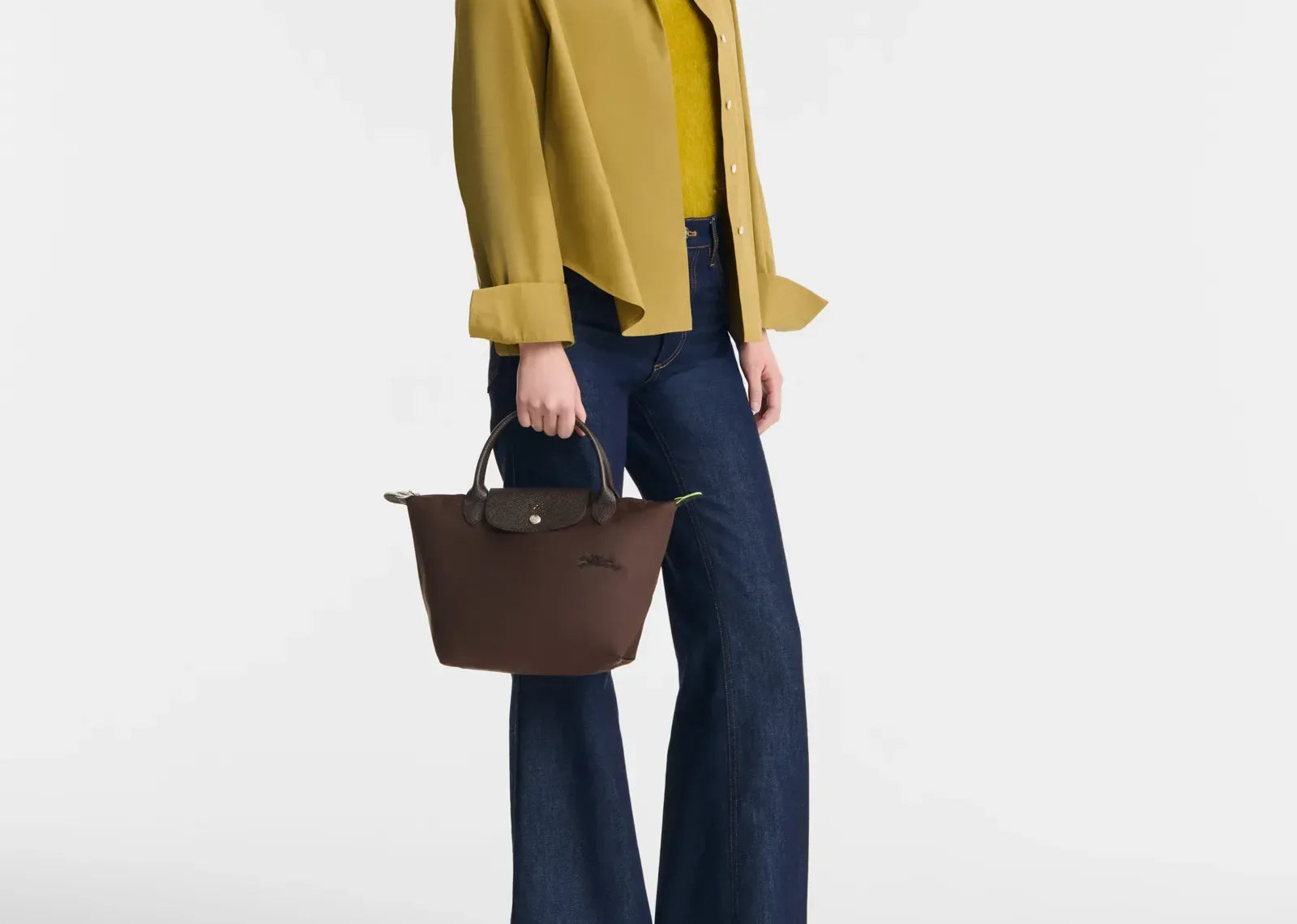 Longchamp Le Pliage Green Small Handbag Mocha - Sneaker Türkiye