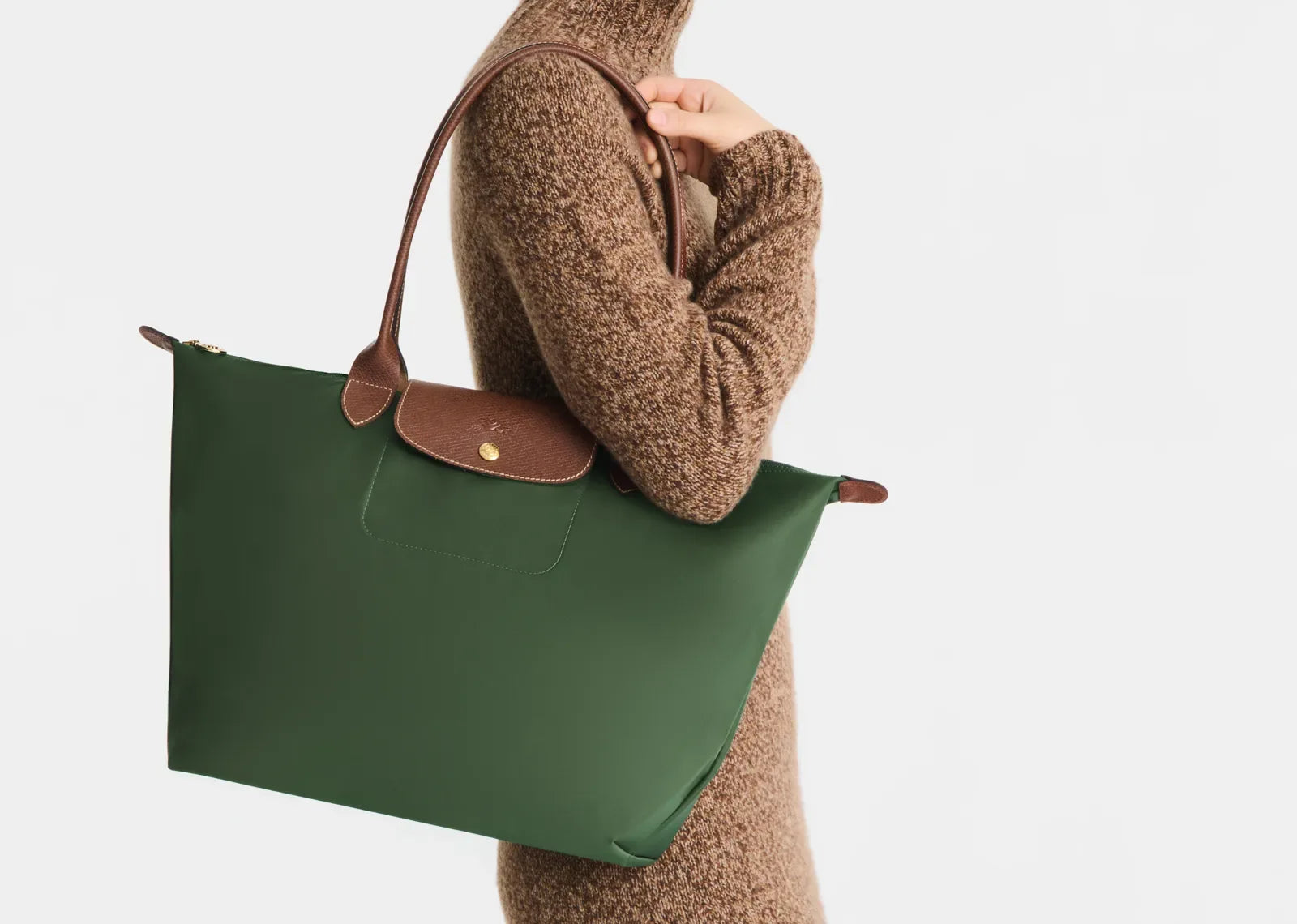 Longchamp Le Pliage Original Large Tote Bag British Green - Sneaker Türkiye