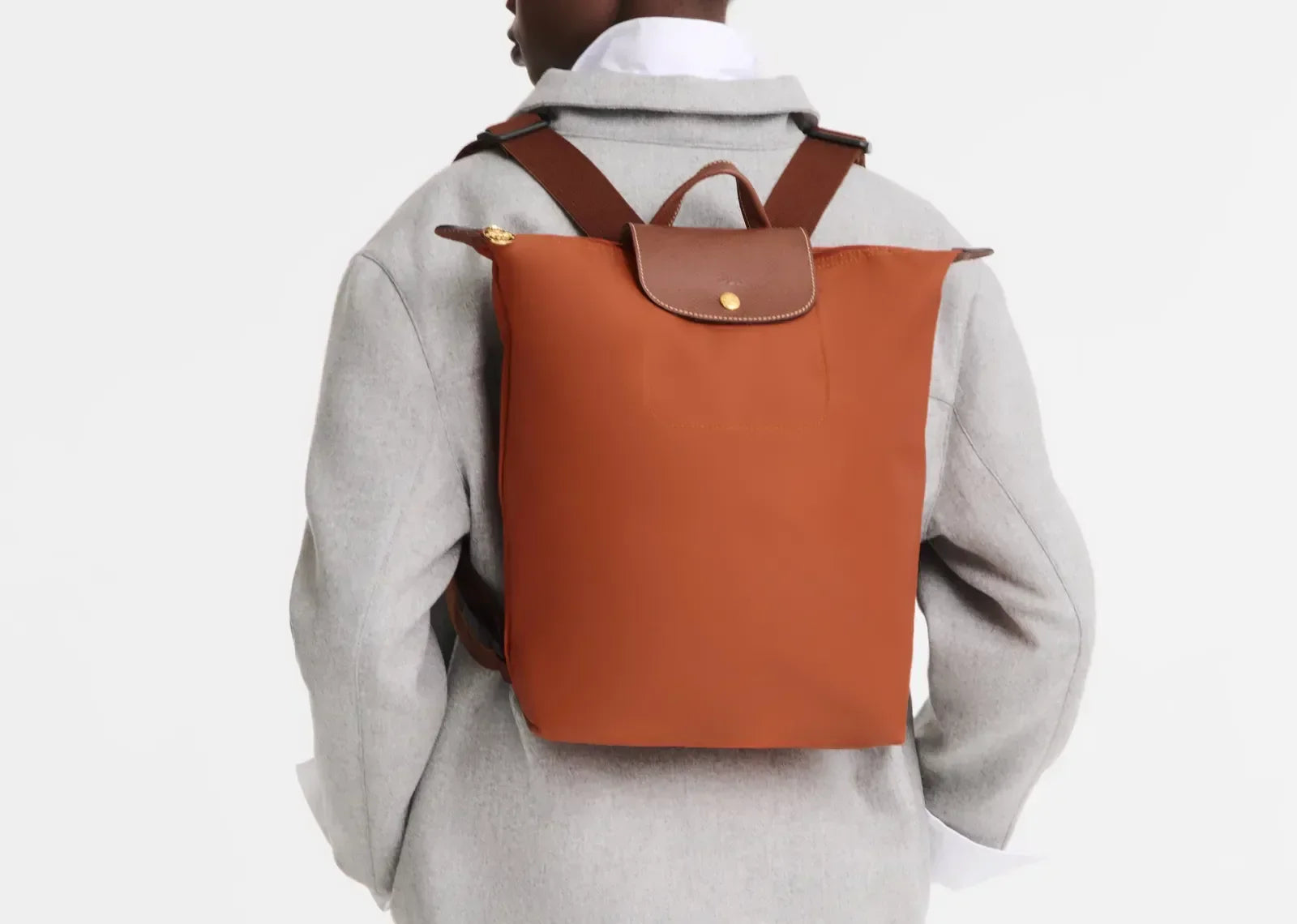 Longchamp Le Pliage Original M Backpack Brick - Sneaker Türkiye
