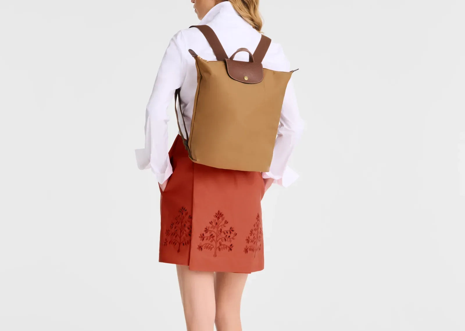 Longchamp Le Pliage Original M Backpack Fawn - Sneaker Türkiye