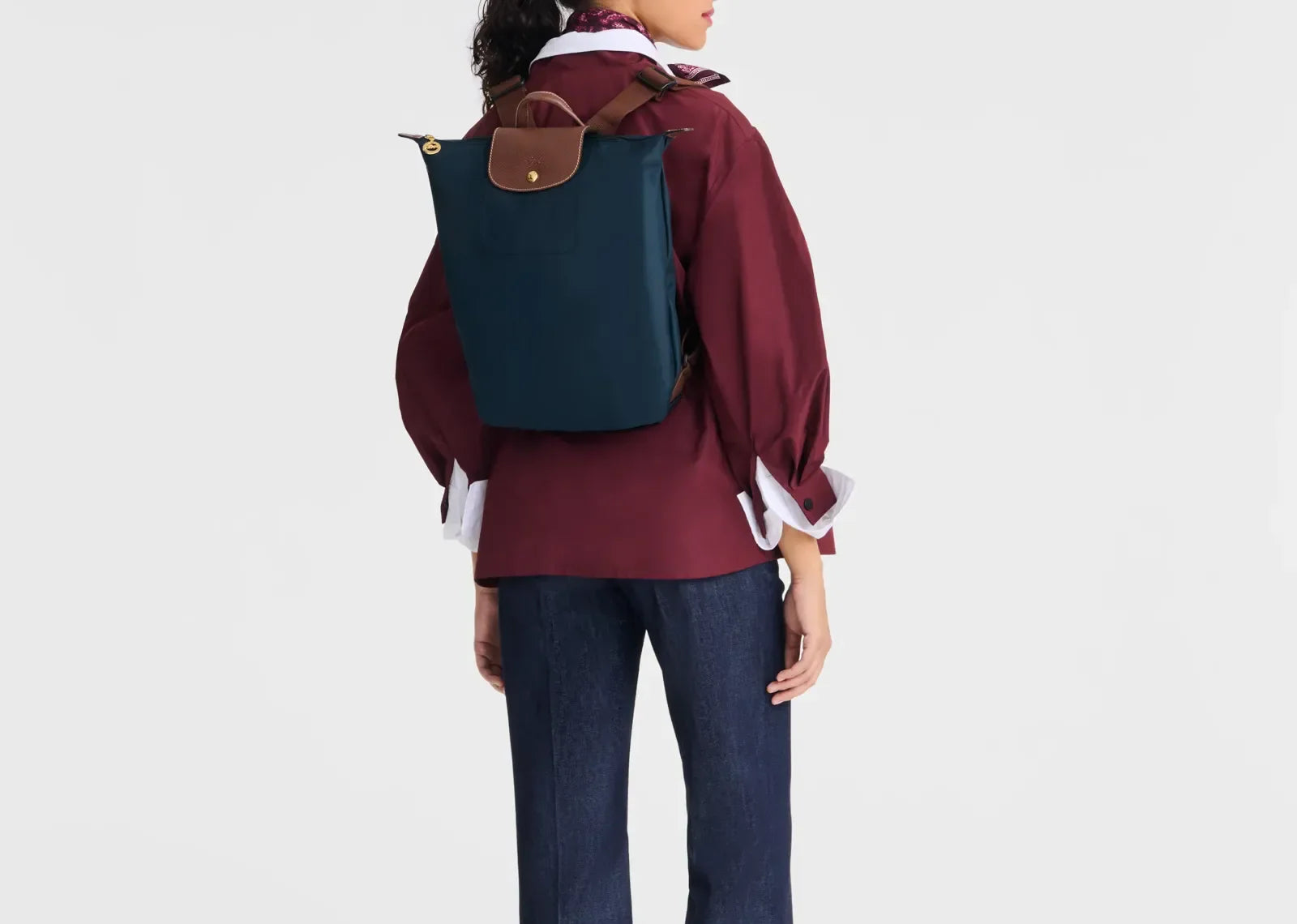 Longchamp Le Pliage Original M Backpack Navy - Sneaker Türkiye
