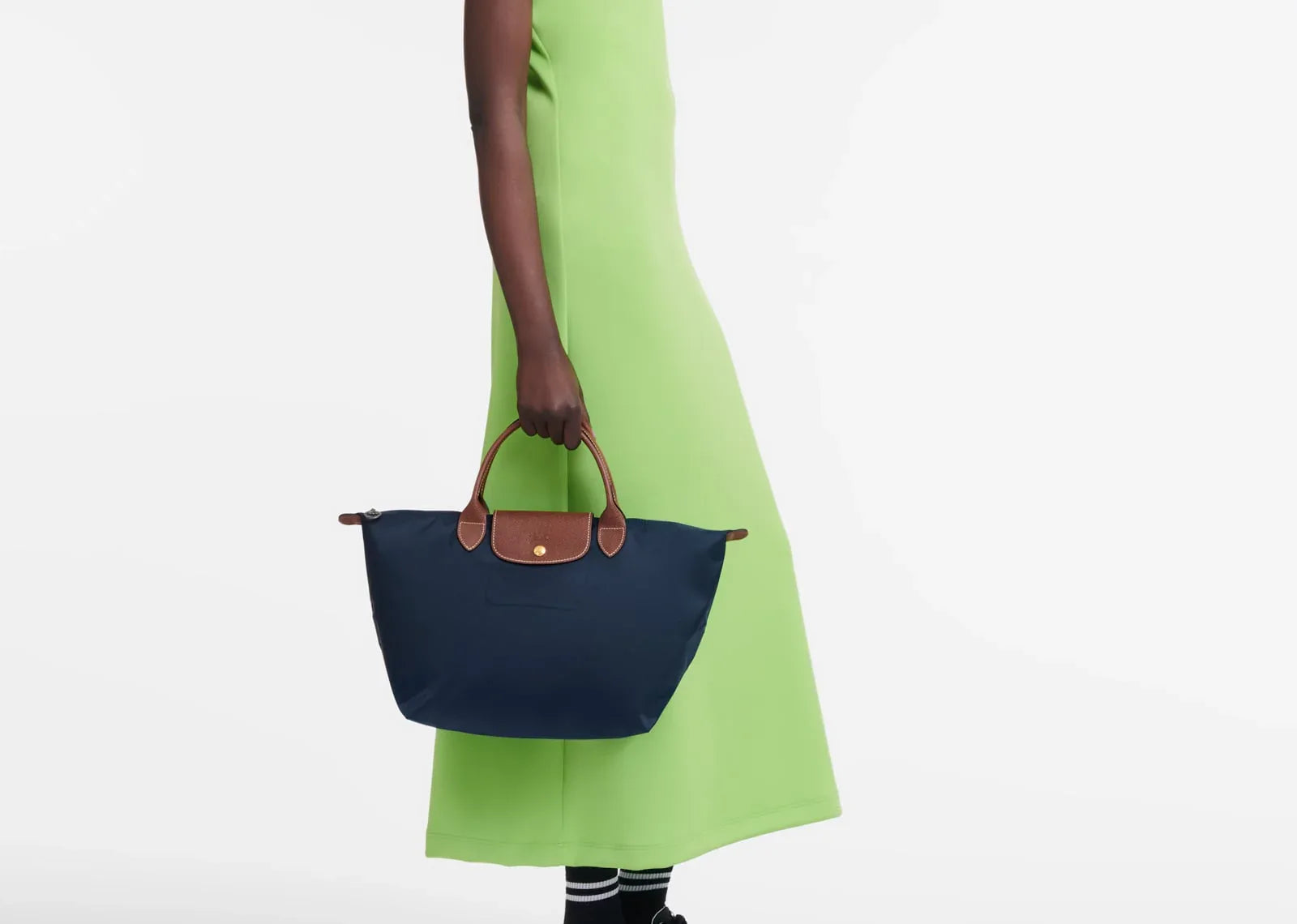 Longchamp Le Pliage Original Medium Handbag Navy - Sneaker Türkiye