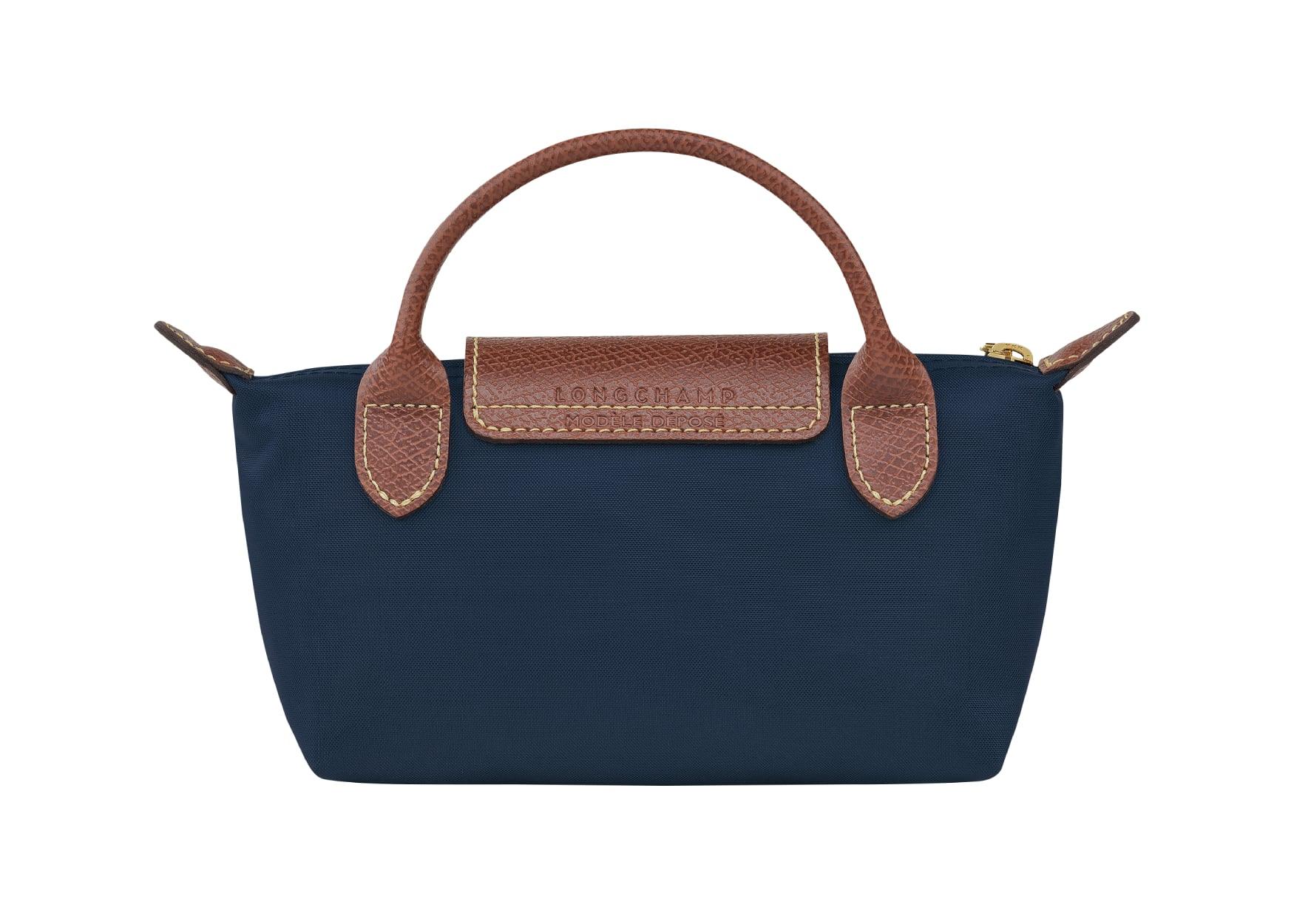 Longchamp Le Pliage Original Pouch With Handle Navy - Sneaker Türkiye
