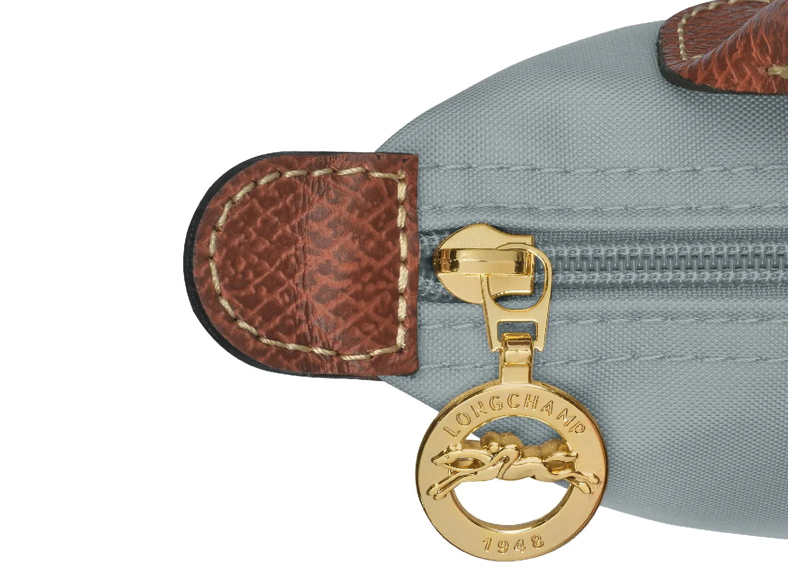 Longchamp Le Pliage Original Pouch With Handle Steel - Sneaker Türkiye