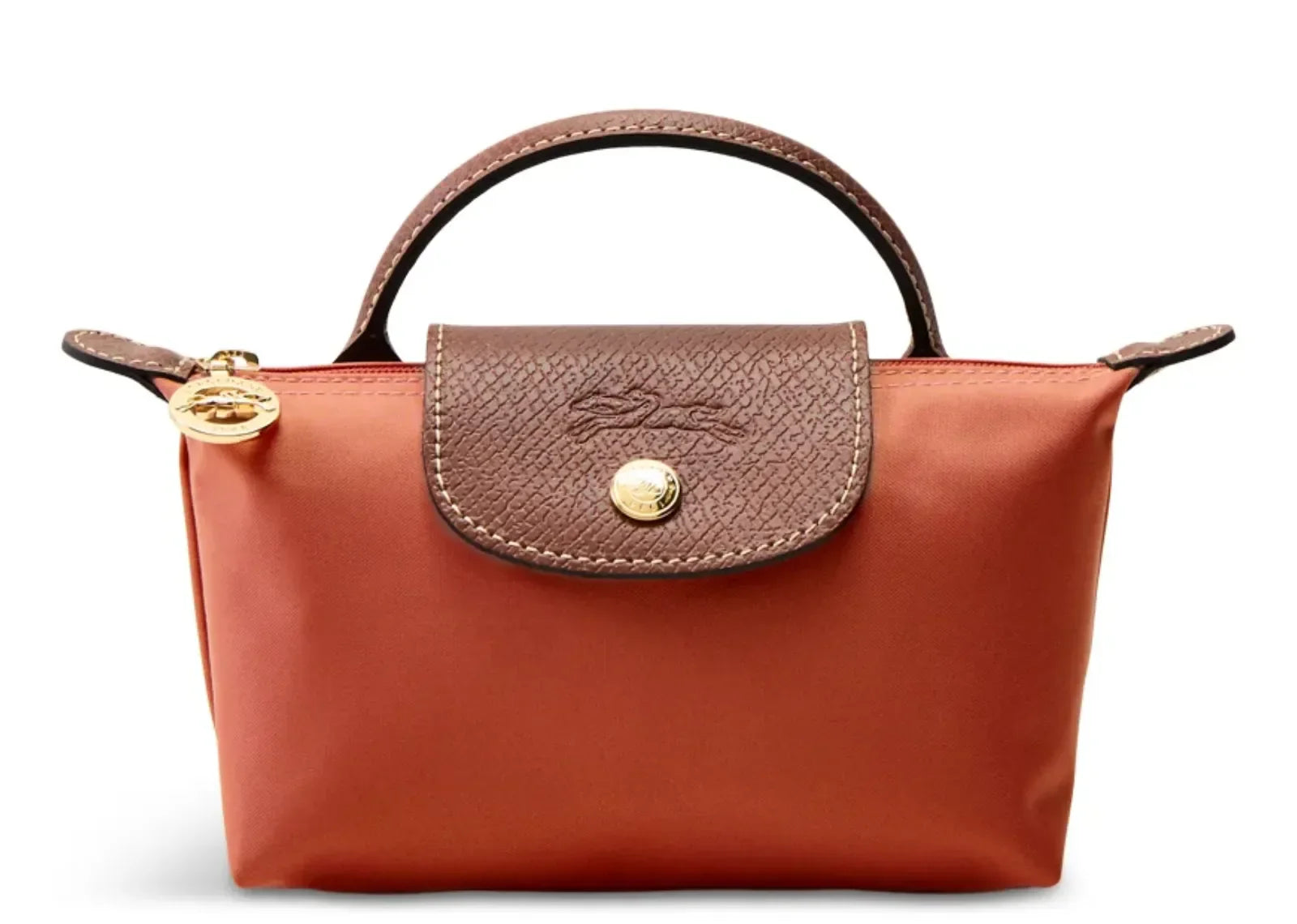 Longchamp Le Pliage Original Pouch With Handle Tomato - Sneaker Türkiye