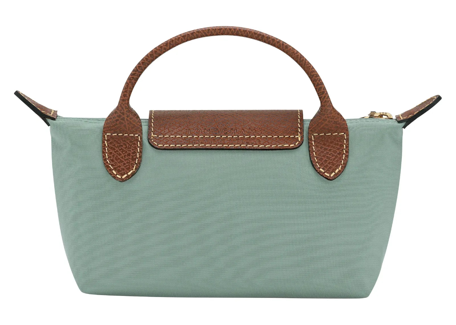 Longchamp Le Pliage Original Pouch With Handle Celadon - Sneaker Türkiye