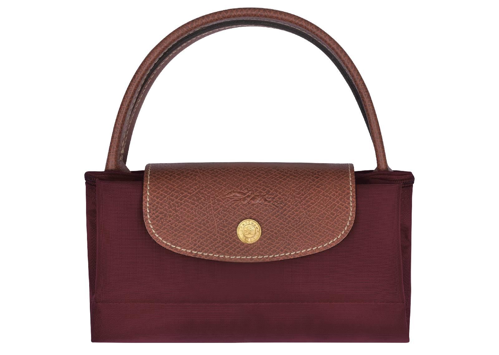 Longchamp Le Pliage Original Small Handbag Burgundy - Sneaker Türkiye