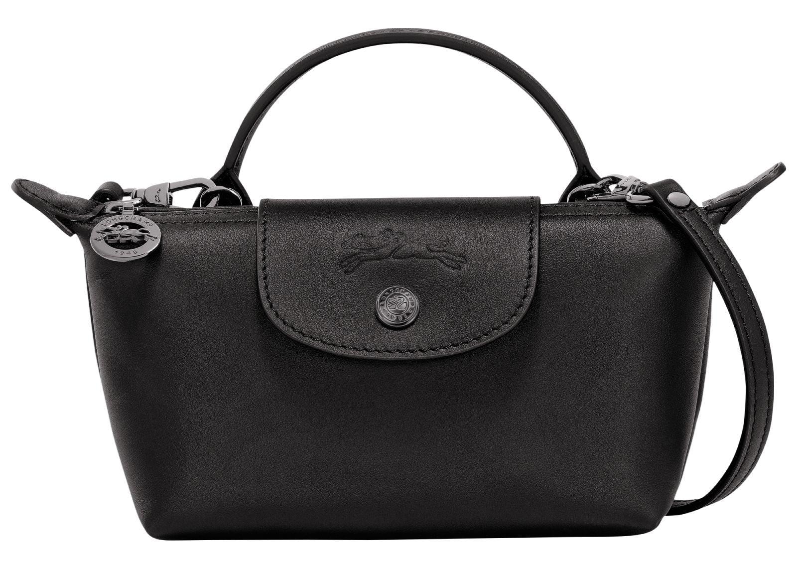 Longchamp Le Pliage Xtra XS Pouch Leather Black - Sneaker Türkiye