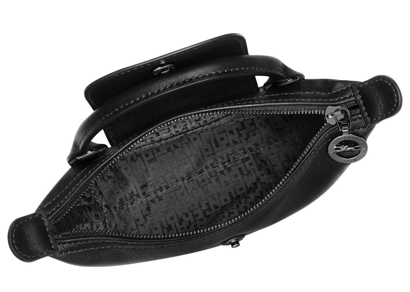 Longchamp Le Pliage Xtra XS Pouch Leather Black - Sneaker Türkiye
