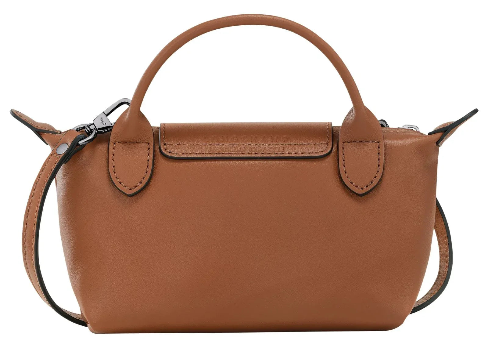 Longchamp Le Pliage Xtra XS Pouch Leather Cognac - Sneaker Türkiye