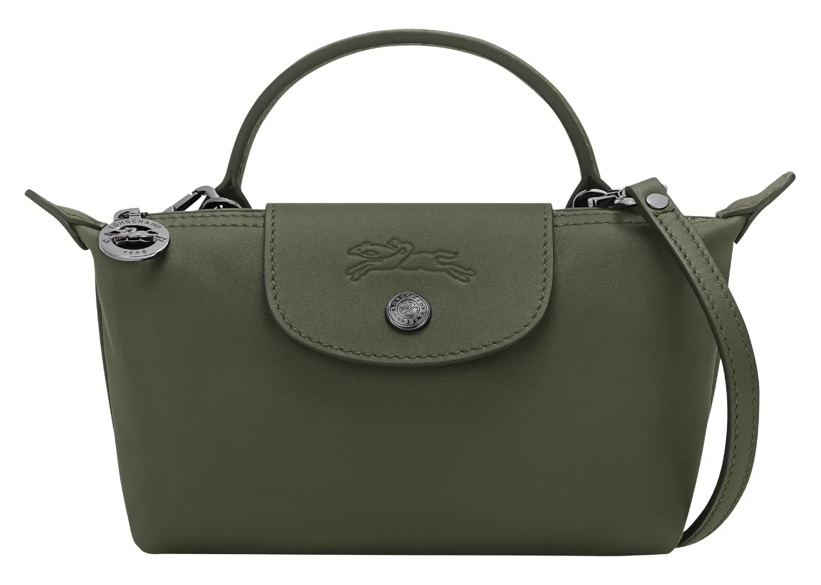 Longchamp Le Pliage Xtra XS Pouch Leather Fir - Sneaker Türkiye