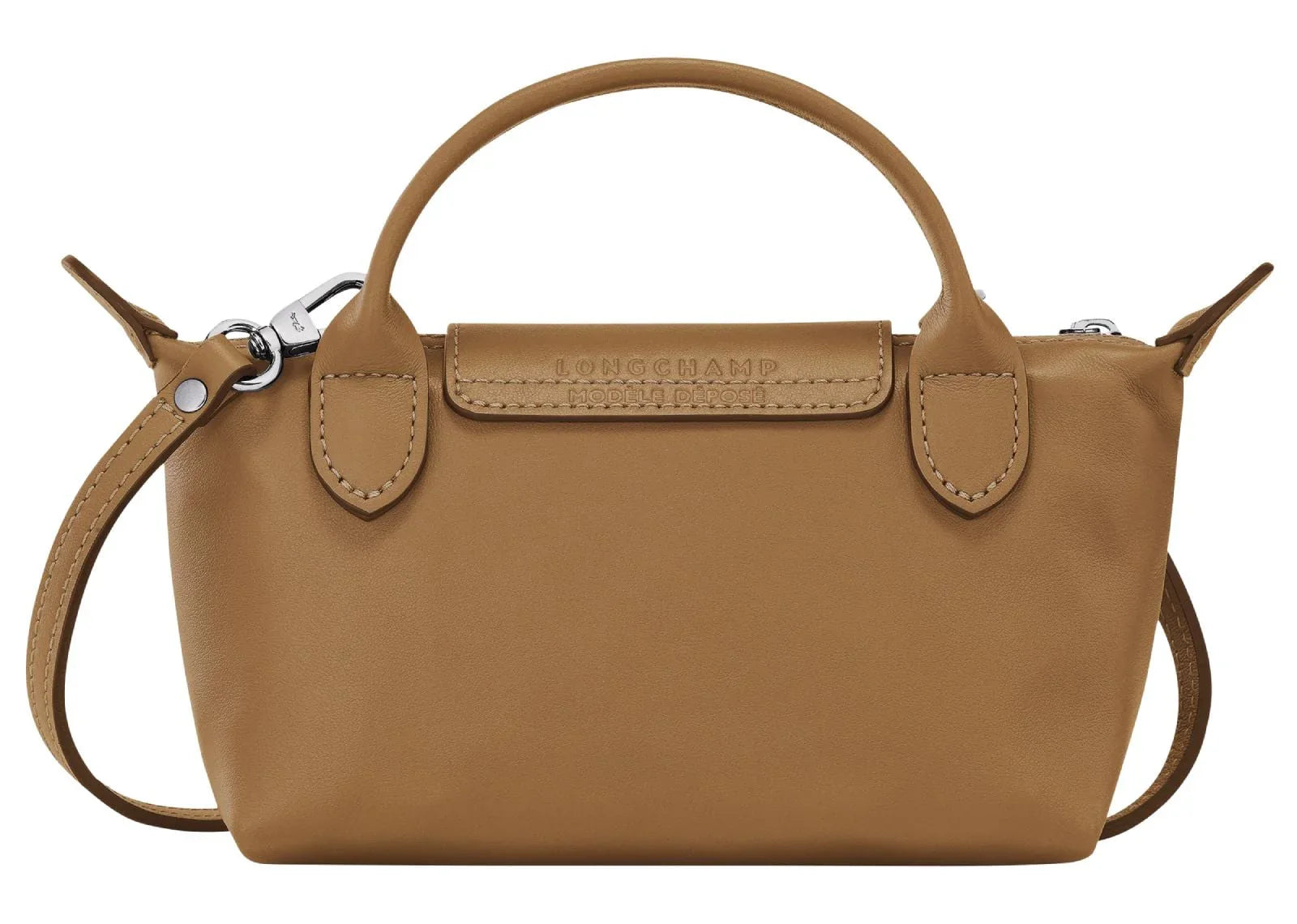 Longchamp Le Pliage Xtra XS Pouch Leather Tobacco - Sneaker Türkiye