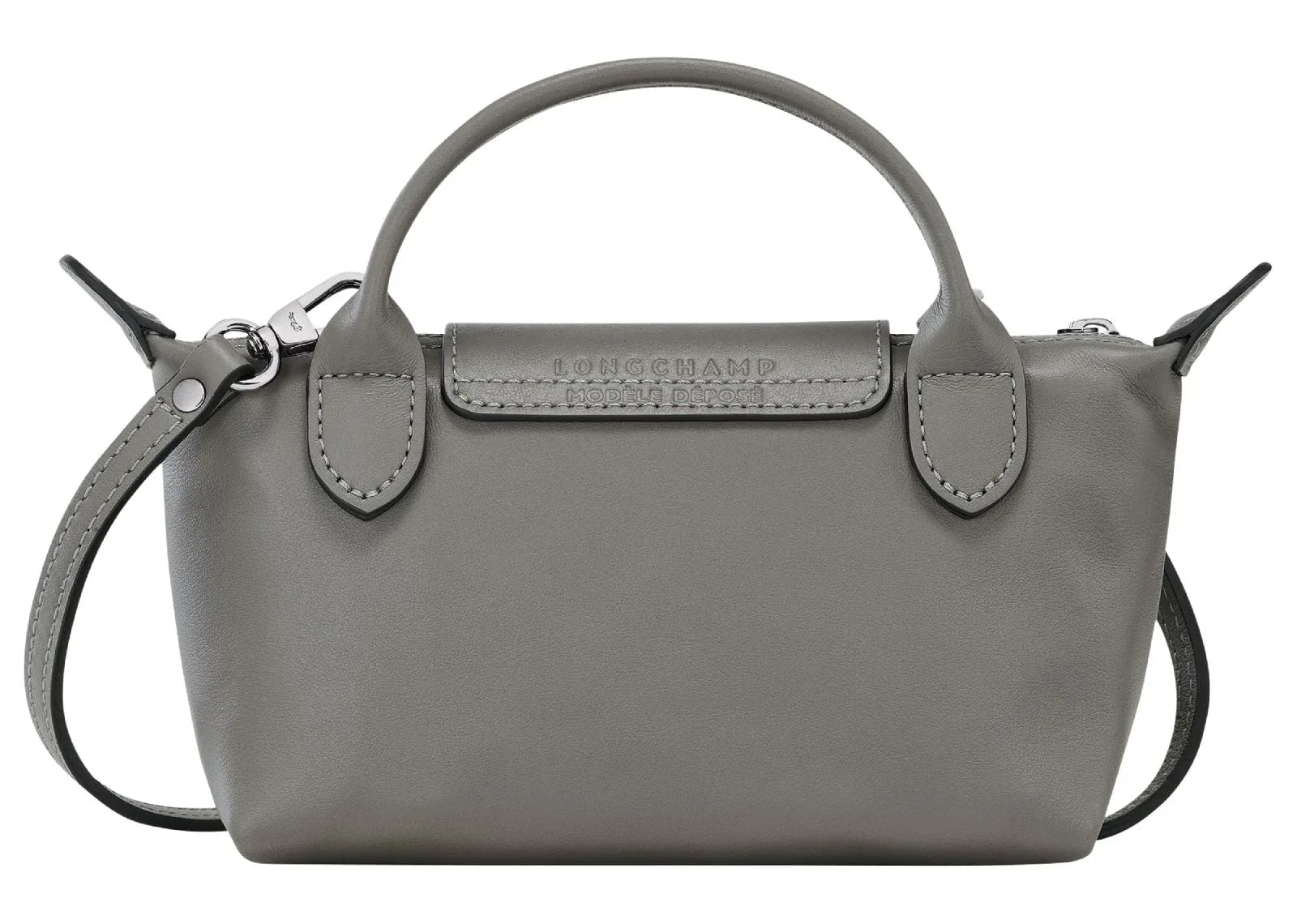 Longchamp Le Pliage Xtra XS Pouch Leather Turtledove - Sneaker Türkiye