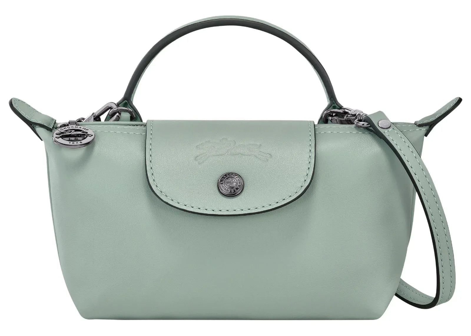 Longchamp Le Pliage Xtra XS Pouch Leather Vervain - Sneaker Türkiye