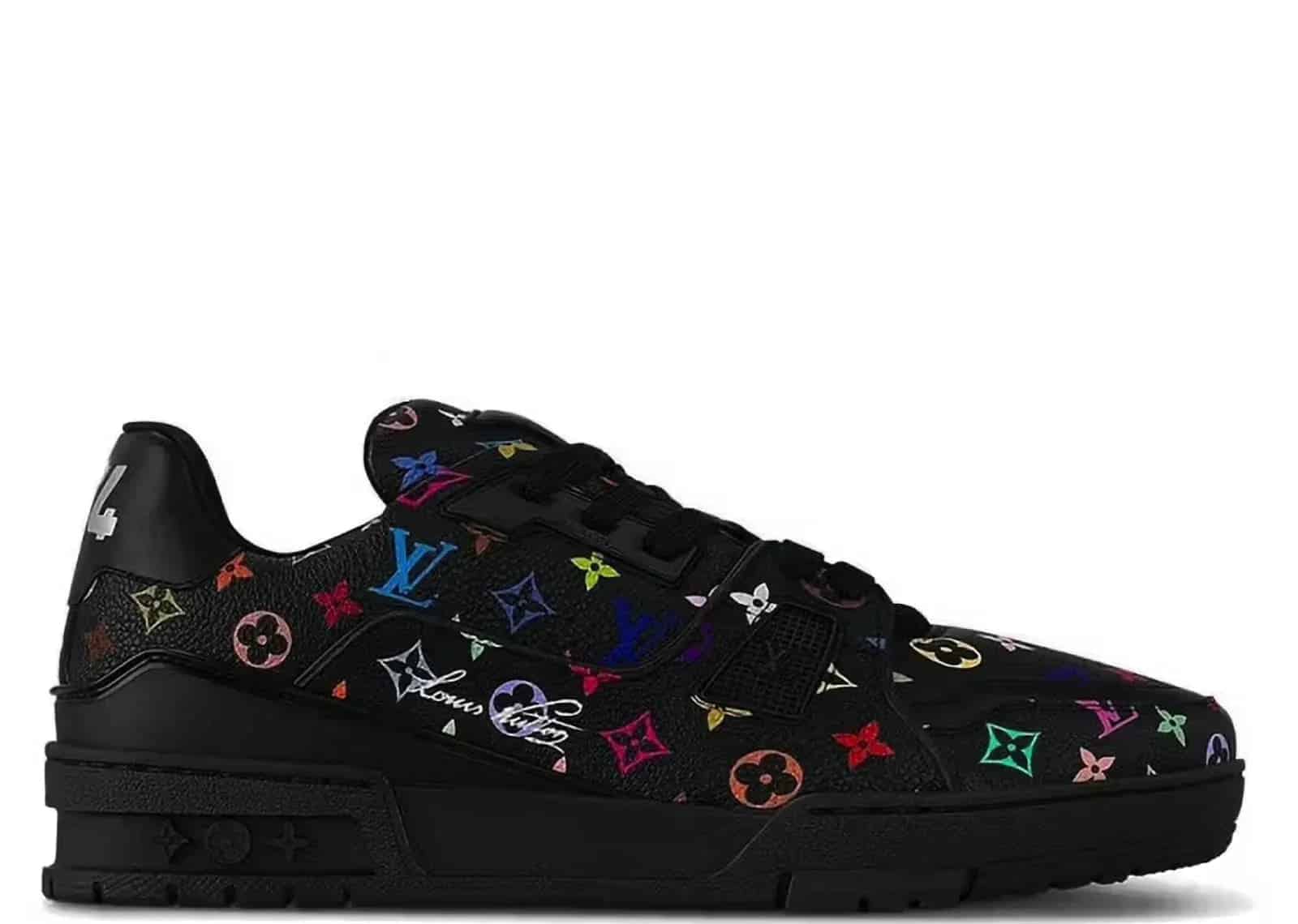 Louis Vuitton LV Trainer Takashi Murakami Black - Sneaker Türkiye