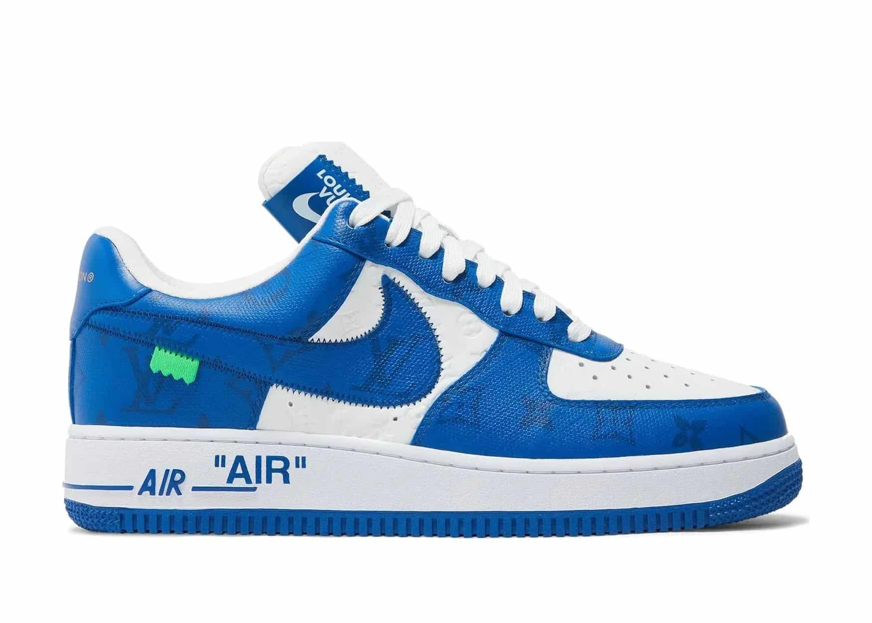 Louis Vuitton Nike Air Force 1 Low White Royal - Sneaker Türkiye