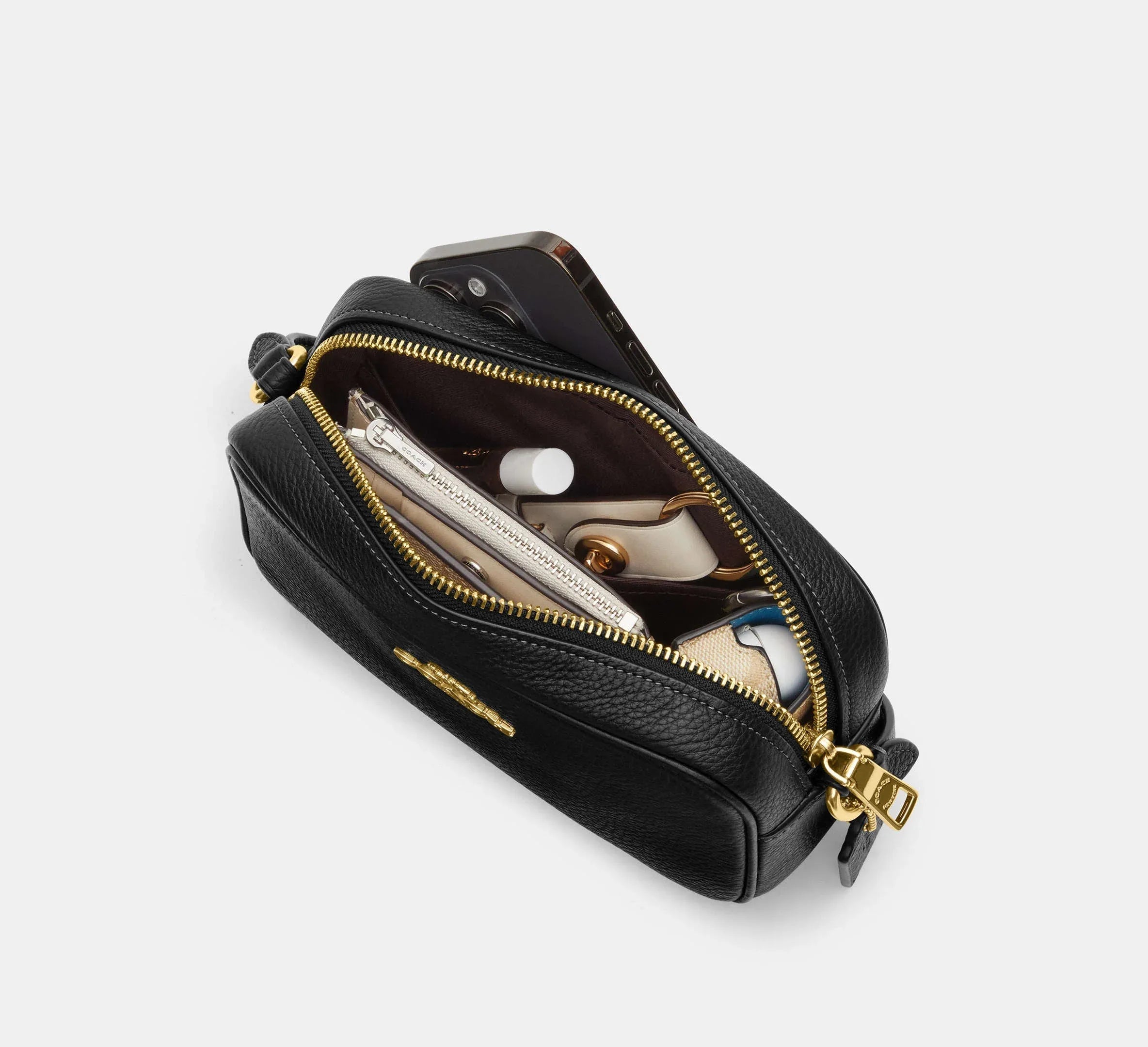 Coach Mini Jamie Camera Bag – Gold/Chalk - Sneaker Türkiye