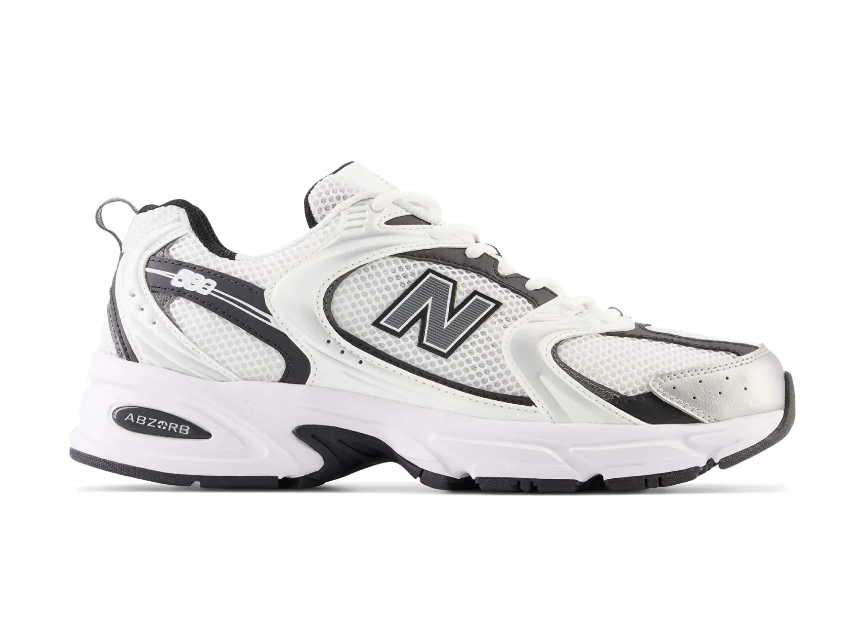 New Balance 530 White Silver Metallic Black - Sneaker Türkiye