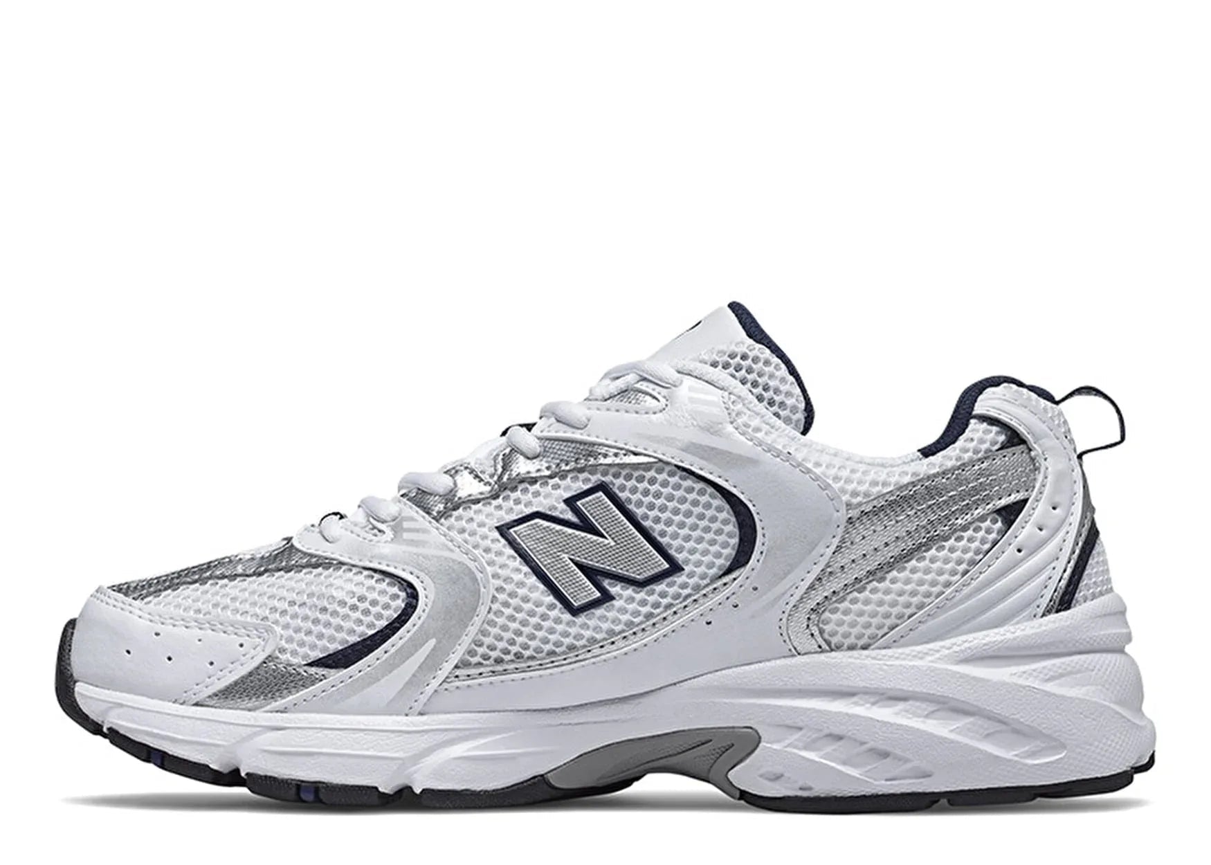 New Balance 530 White Silver Navy - Sneaker Türkiye