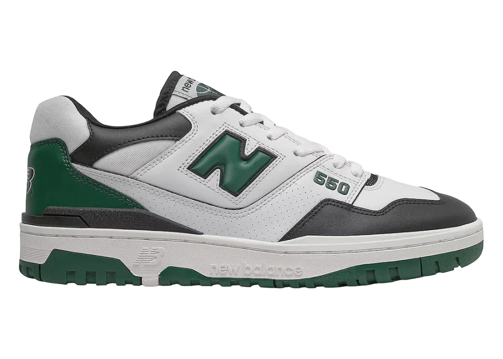 New Balance 550 White Green Black - Sneaker Türkiye