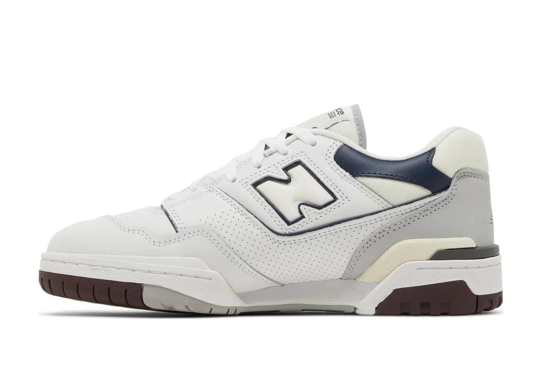 New Balance 550 White Natural Indigo Burgundy - Sneaker Türkiye