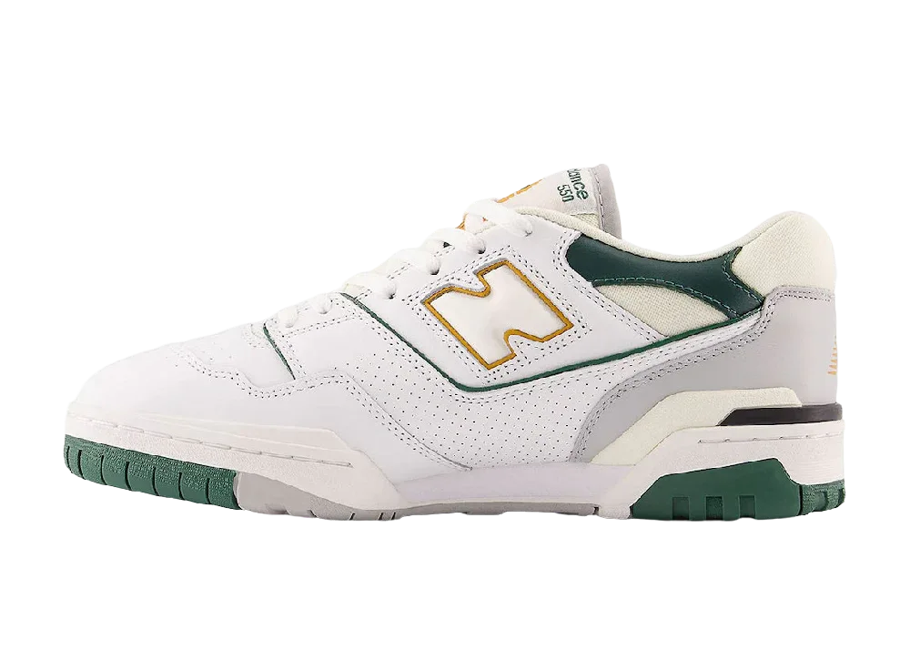 New Balance 550 White Nightwatch Green - Sneaker Türkiye