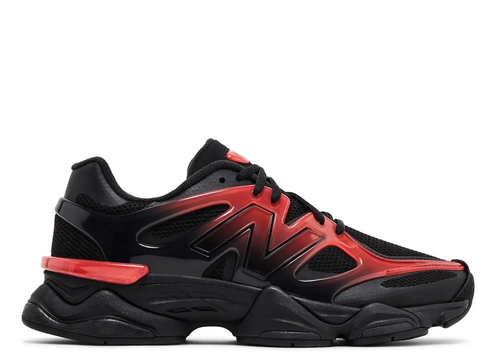 New Balance 9060 Black Red Gradient - Sneaker Türkiye