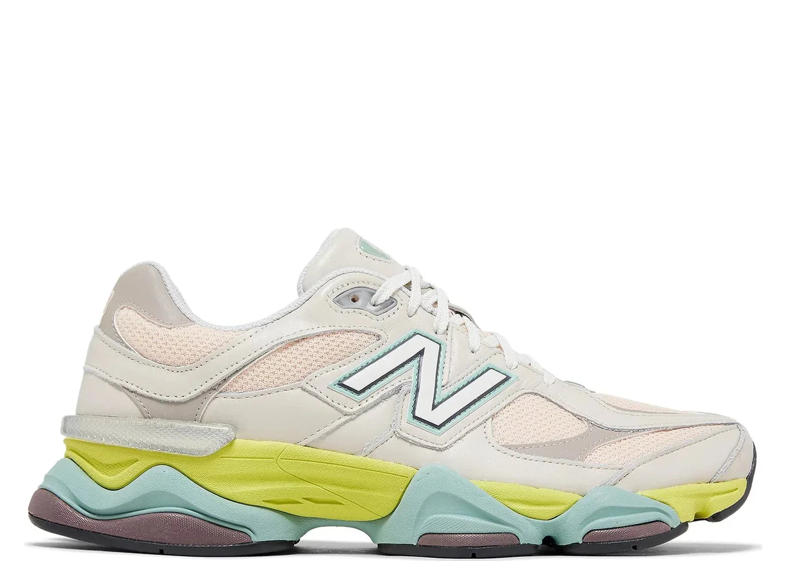 New Balance 9060 Moonbeam Vintage Rose Lime - Sneaker Türkiye