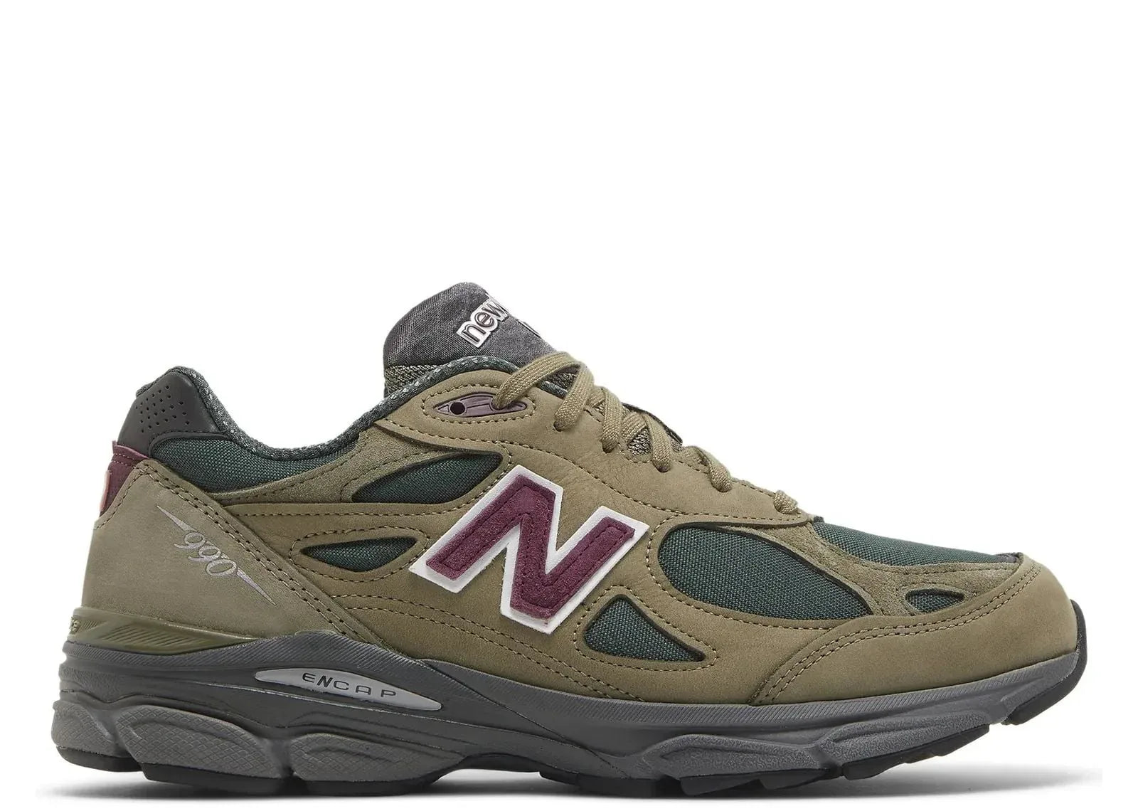 New Balance 990v3 MiUSA Teddy Santis Green Purple - Sneaker Türkiye
