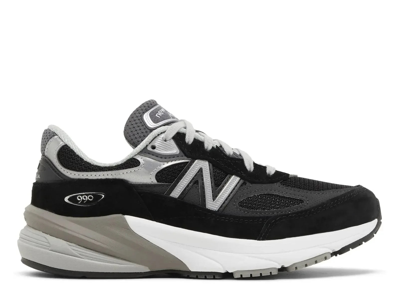 New Balance 990v6 MiUSA Black Grey White - Sneaker Türkiye