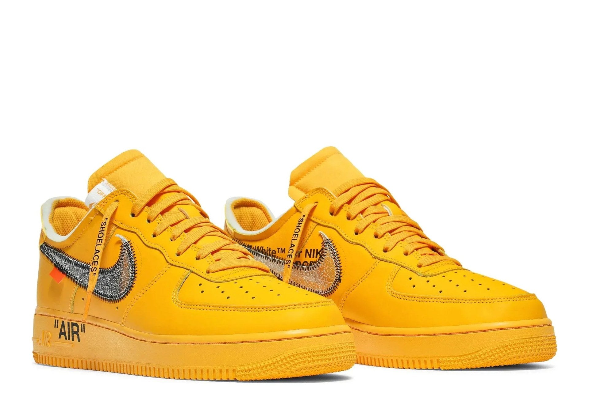 Nike Air Force 1 Low Off-White ICA University Gold - Sneaker Türkiye