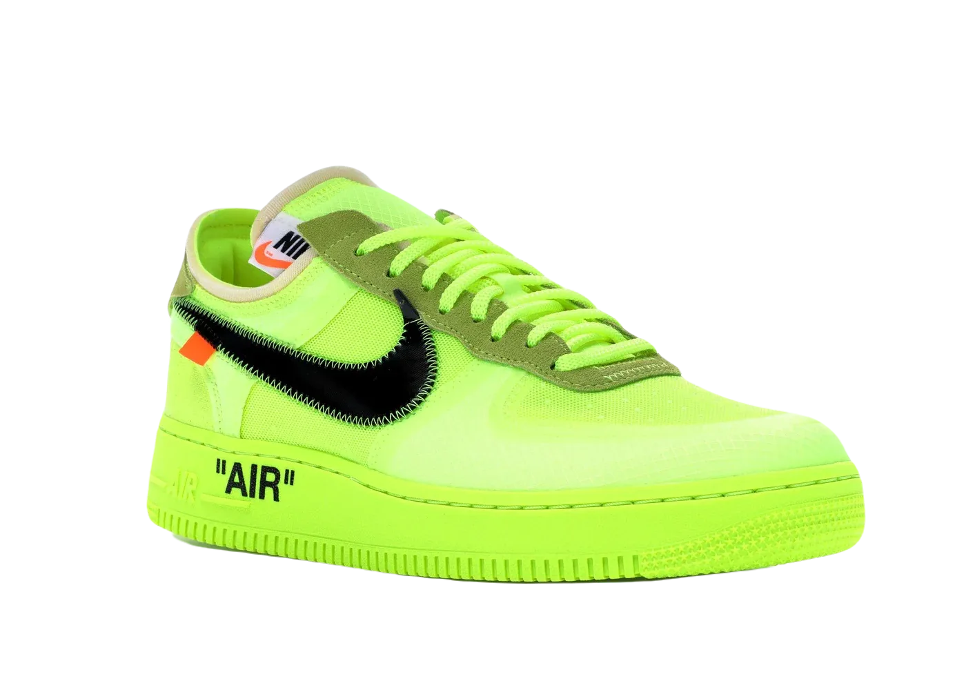 Nike Air Force 1 Low Off-White Volt - Sneaker Türkiye