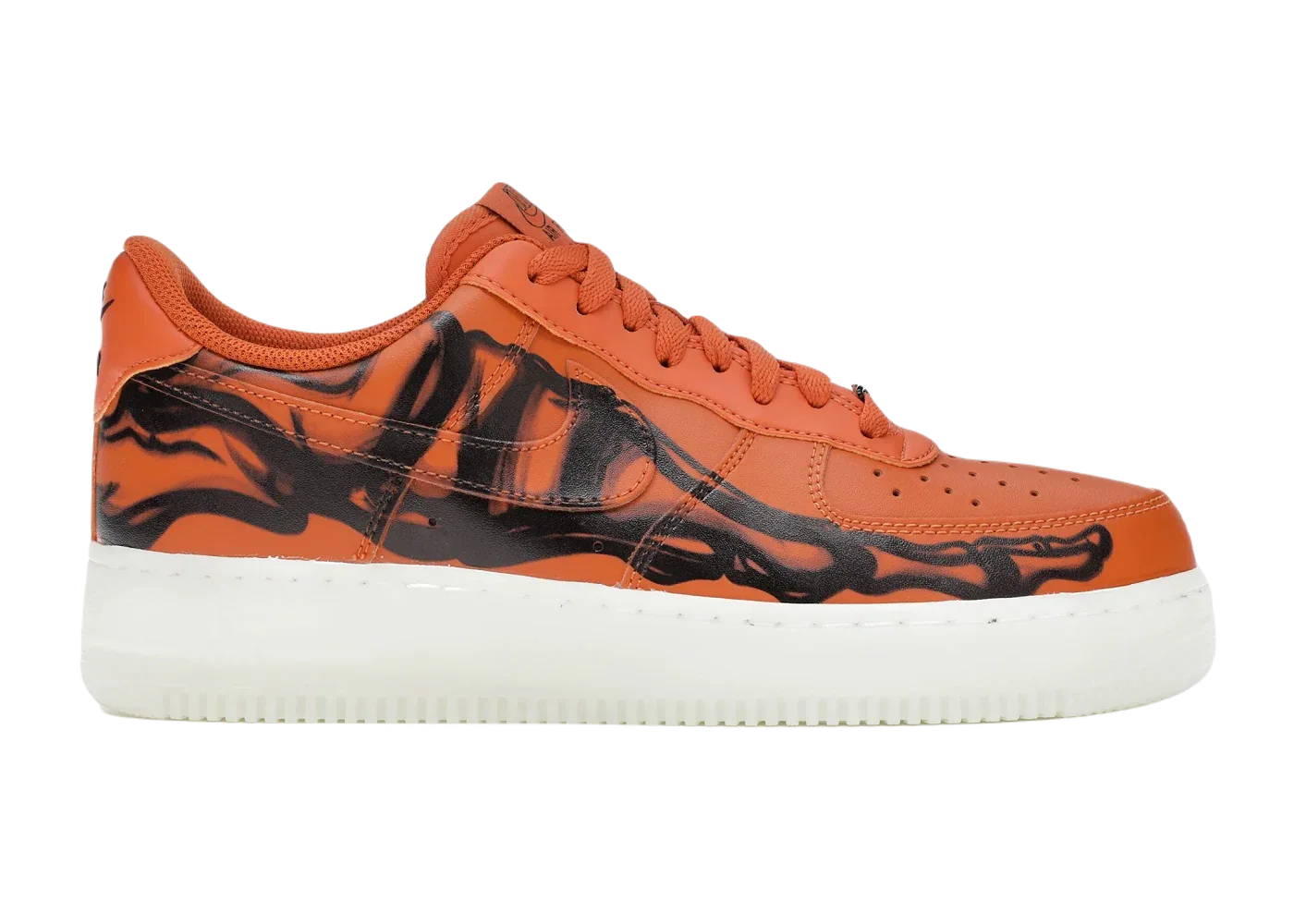 Nike Air Force 1 Low Orange Skeleton - Sneaker Türkiye