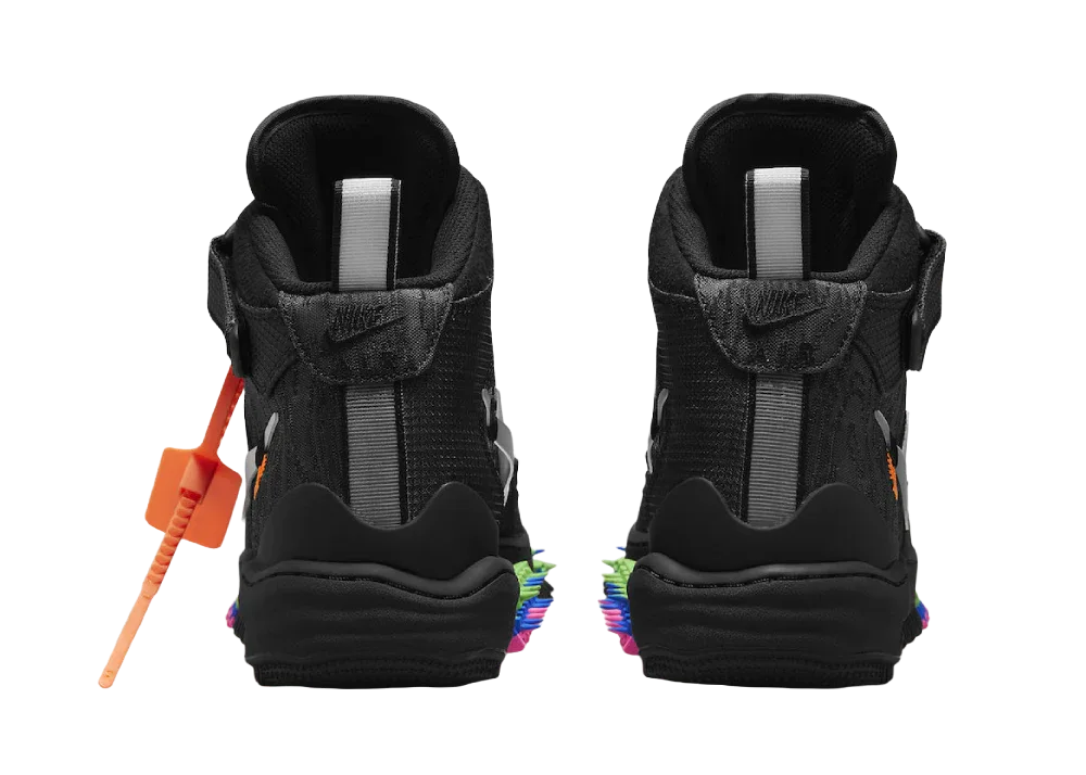 Nike Air Force 1 Mid Off-White Black - Sneaker Türkiye