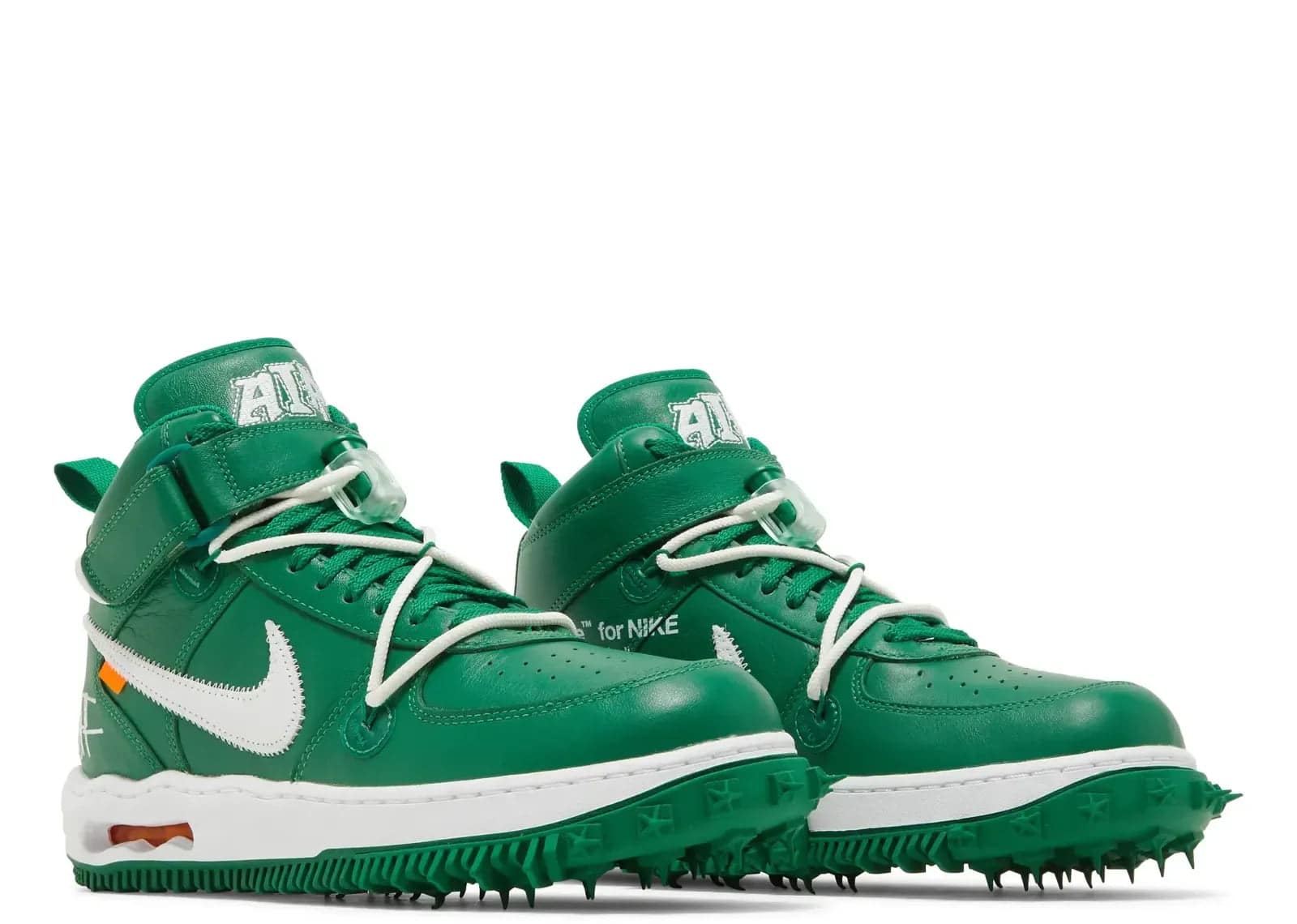 Nike Air Force 1 Mid Off-White Pine Green - Sneaker Türkiye