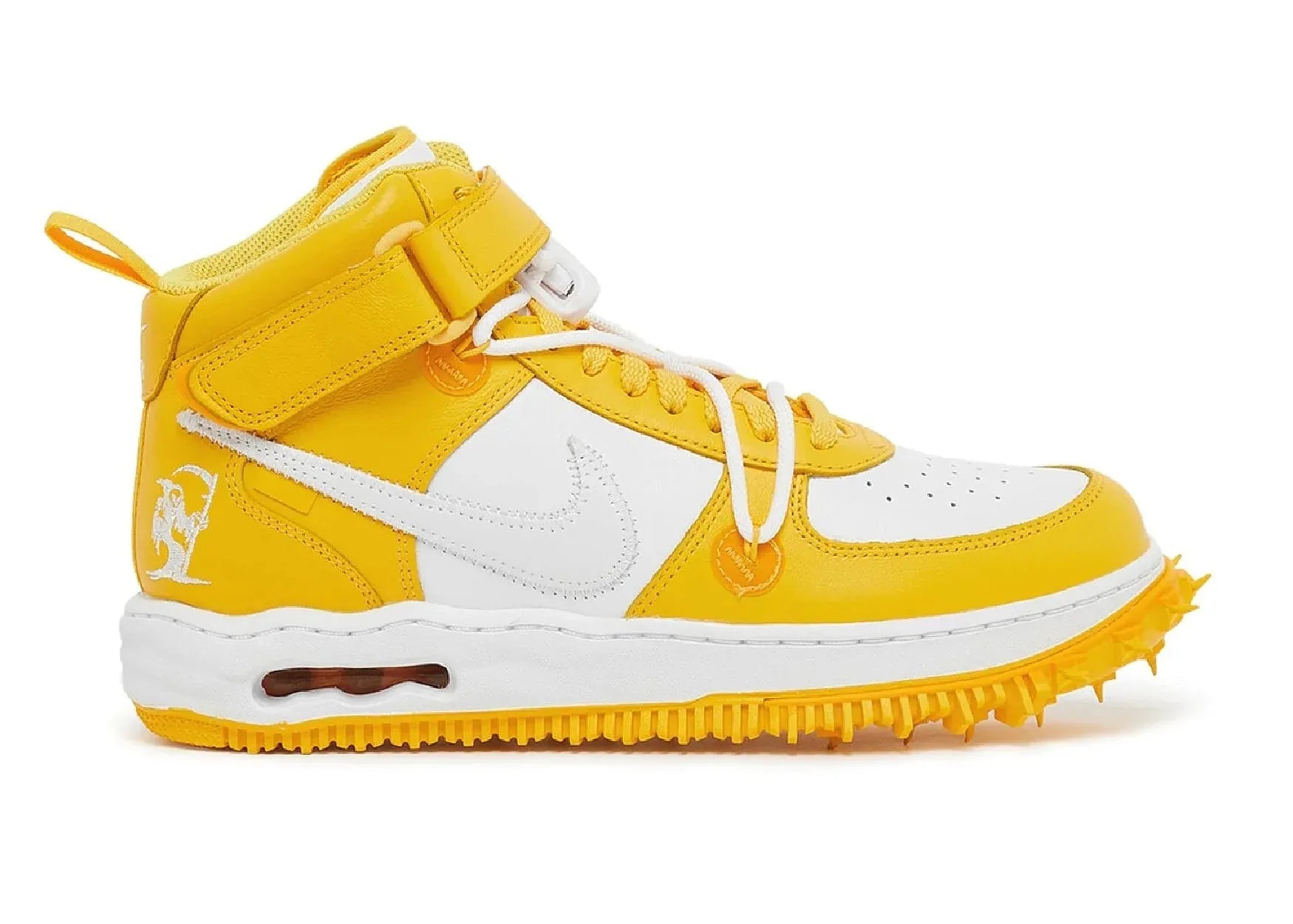 Nike Air Force 1 Mid SP Off-White Varsity Maize - Sneaker Türkiye