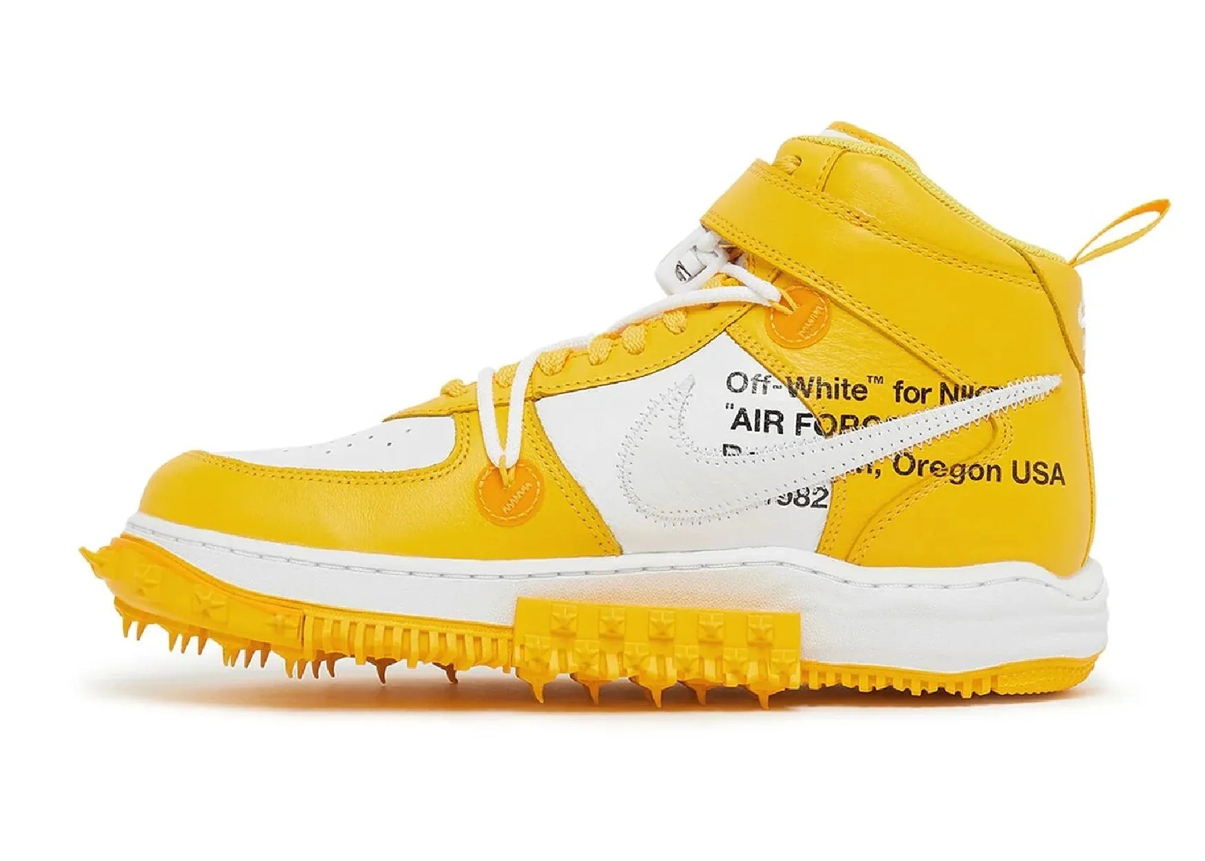 Nike Air Force 1 Mid SP Off-White Varsity Maize - Sneaker Türkiye