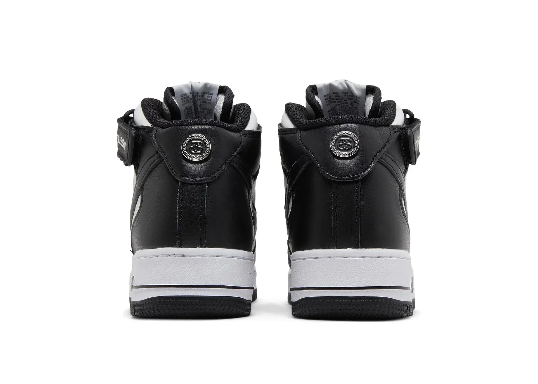 Nike Air Force 1 Mid Stussy Light Bone Black - Sneaker Türkiye