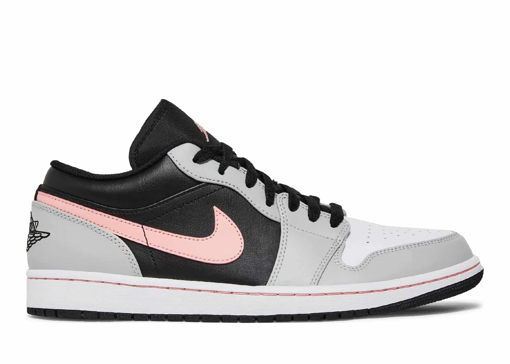 Nike Air Jordan 1 Low Black Grey Pink - Sneaker Türkiye
