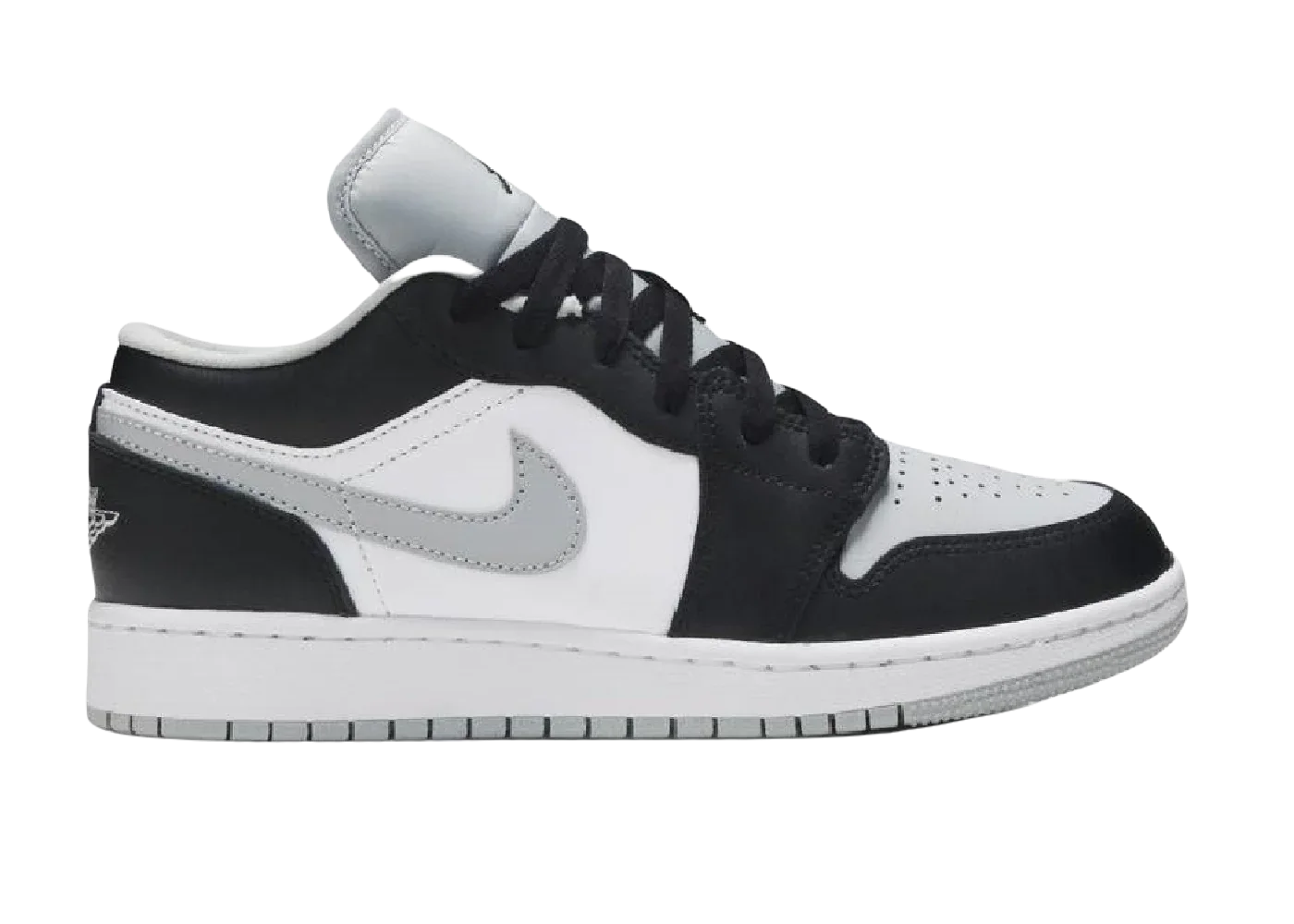 Nike Air Jordan 1 Low Black White Grey (GS) - Sneaker Türkiye