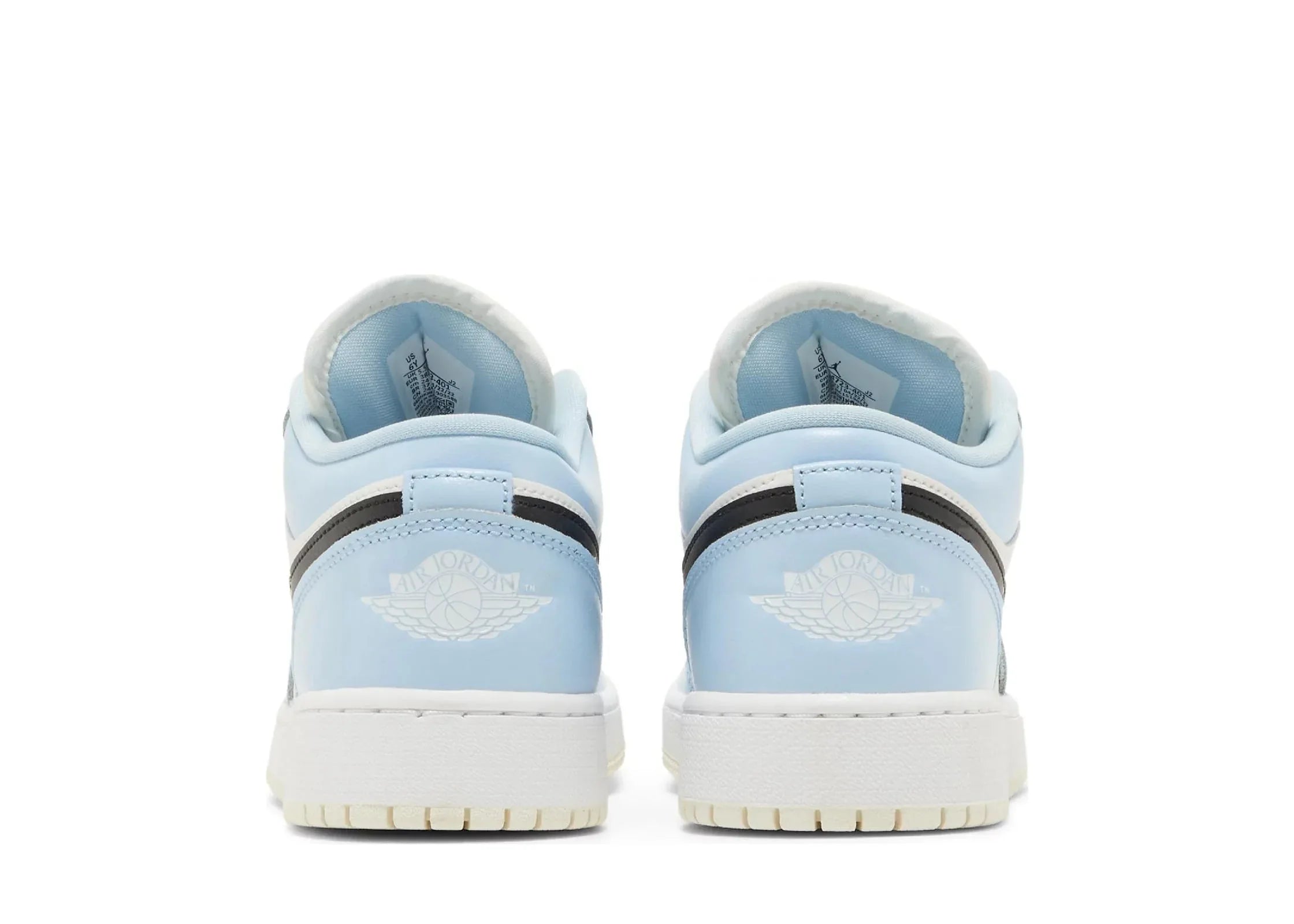 Nike Air Jordan 1 Low Ice Blue Black (GS) - Sneaker Türkiye
