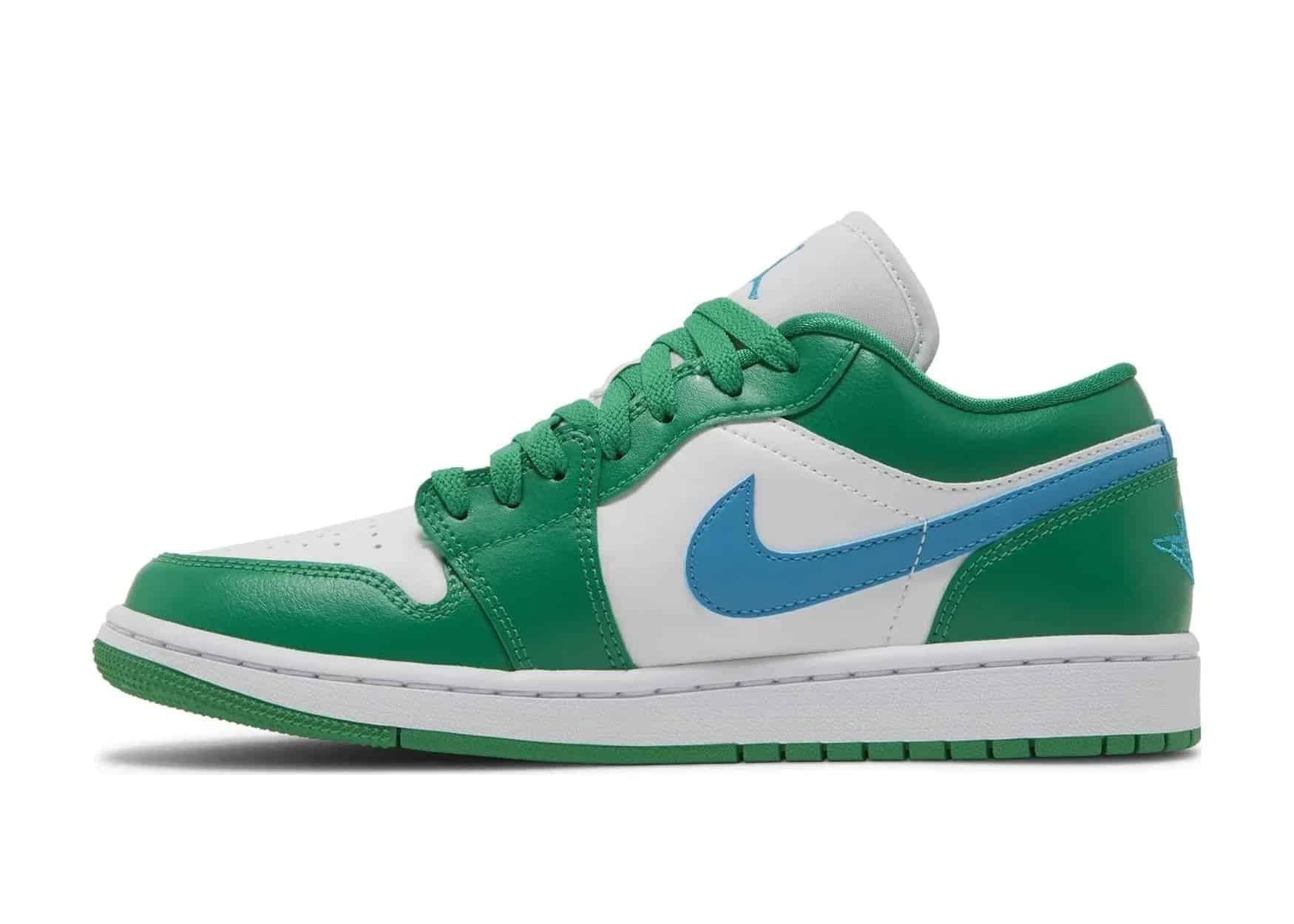 Nike Air Jordan 1 Low Lucky Green Aquatone (W) - Sneaker Türkiye