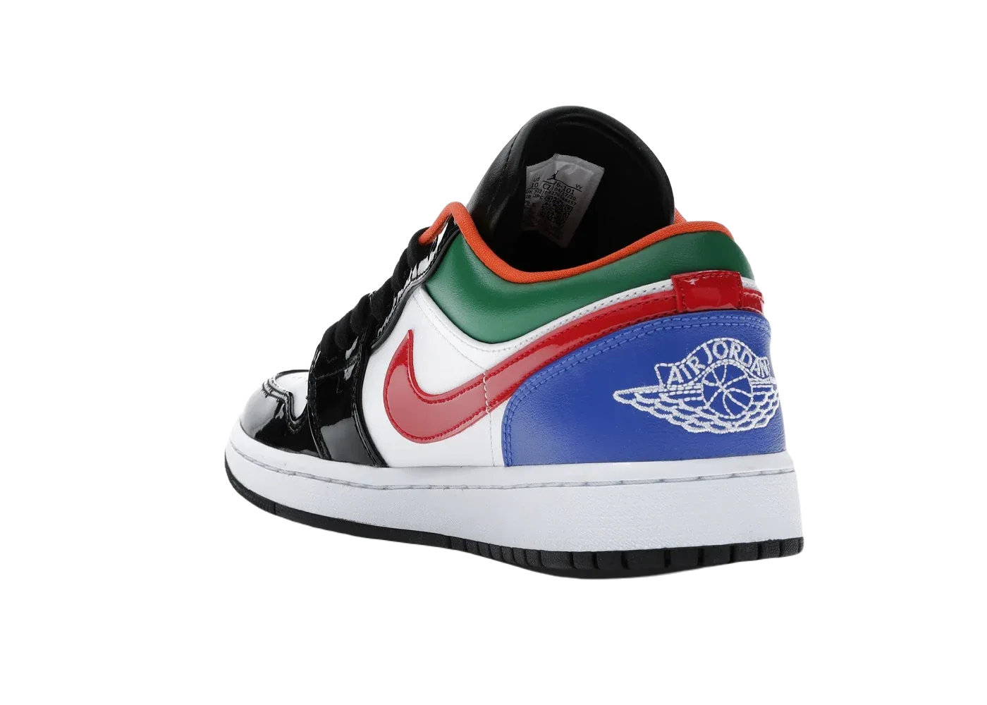 Nike Air Jordan 1 Low Multi-Color Black Toe (W) - Sneaker Türkiye