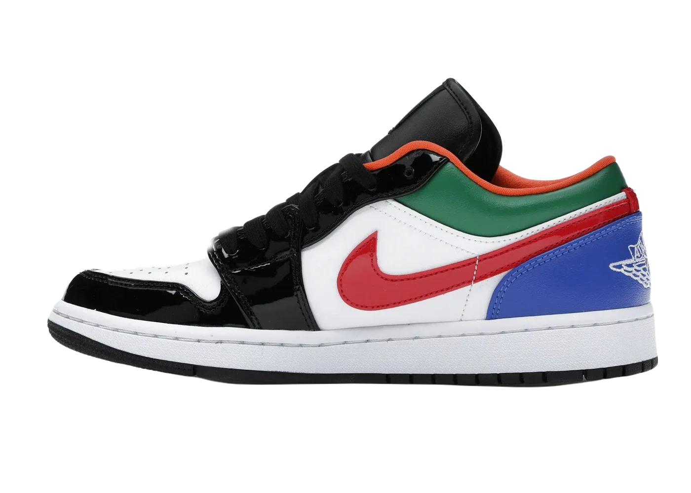Nike Air Jordan 1 Low Multi-Color Black Toe (W) - Sneaker Türkiye